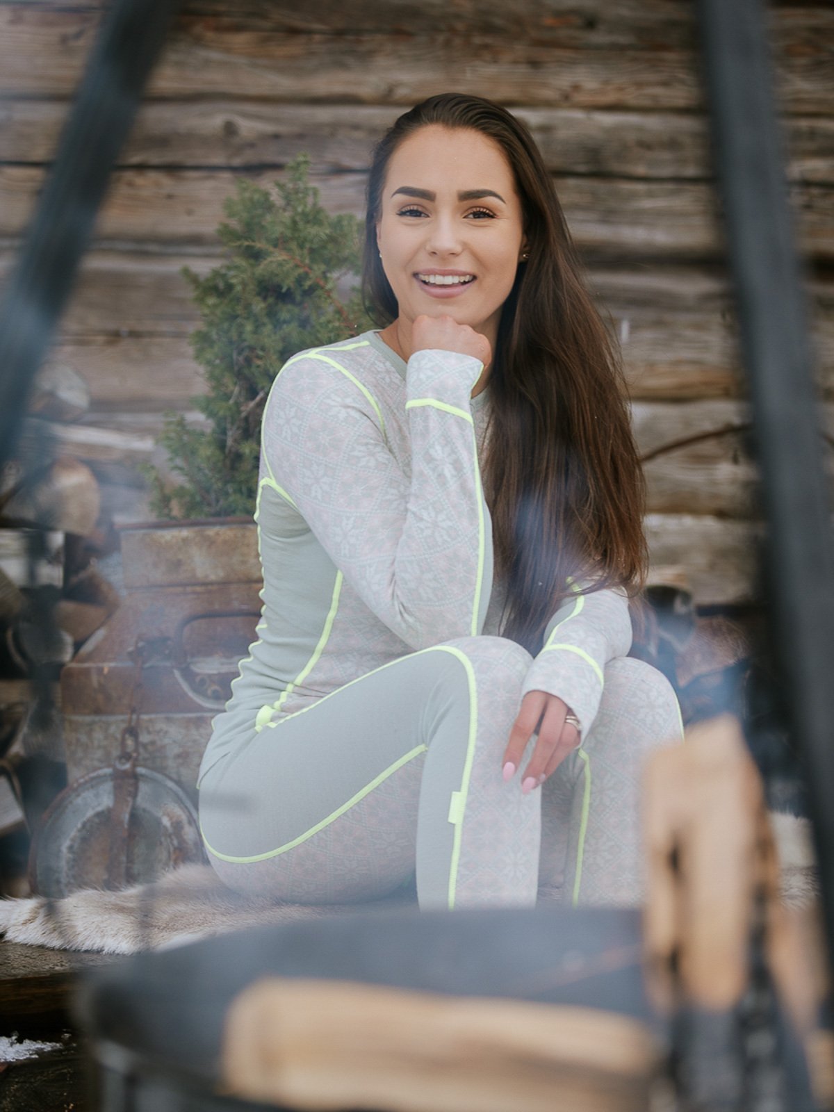 Kari Traa Rose Long Sleeve Slate