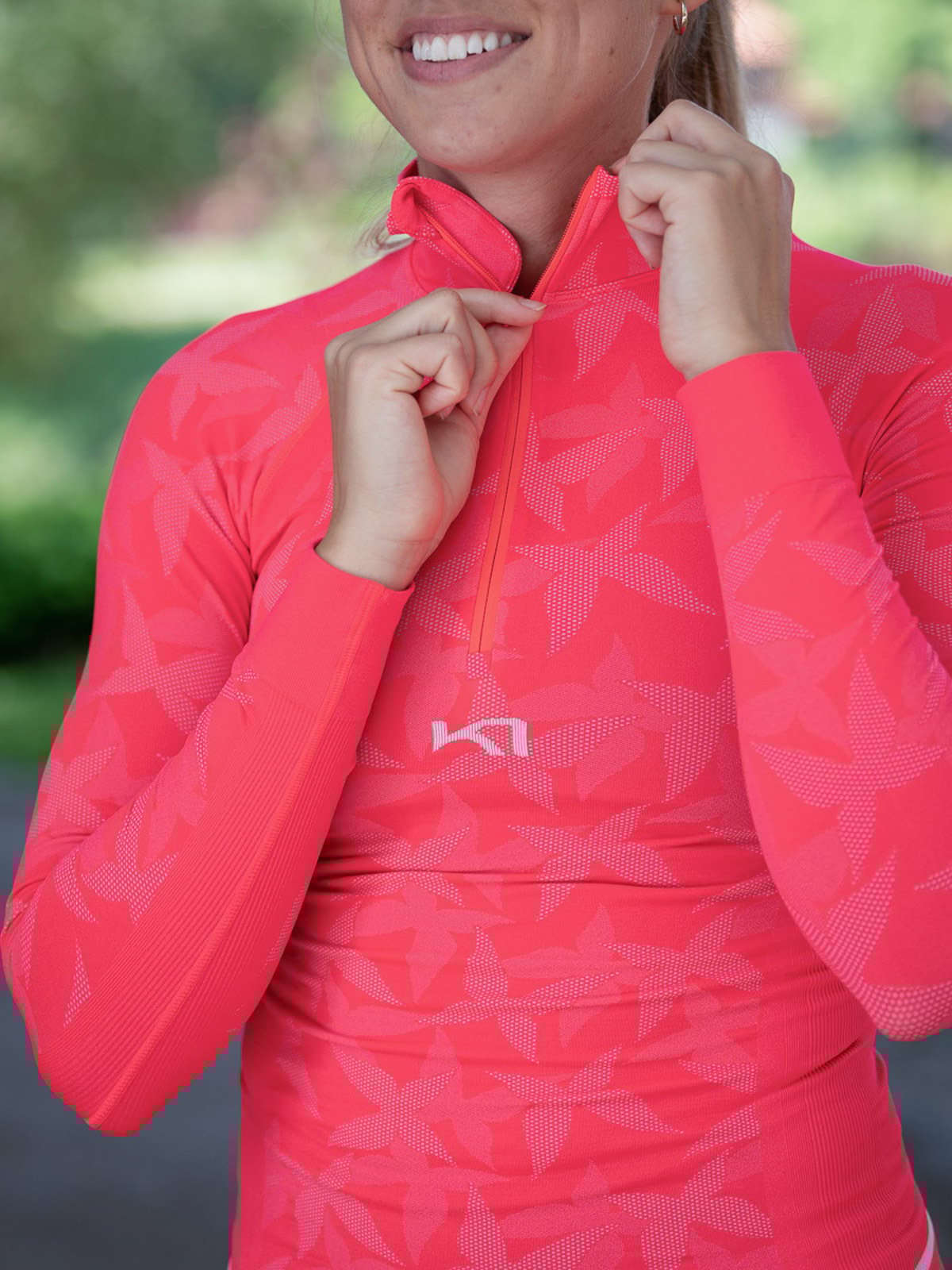 Kari Traa Butterfly Half Zip Shock