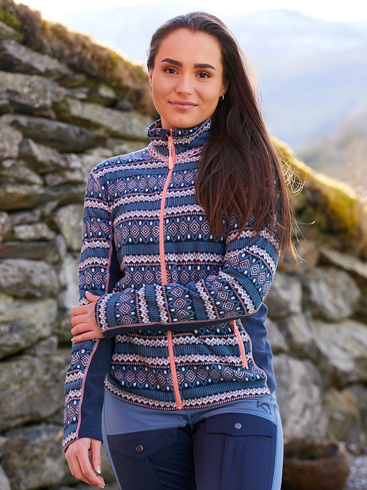 Kari Traa Olga Fleece Marin