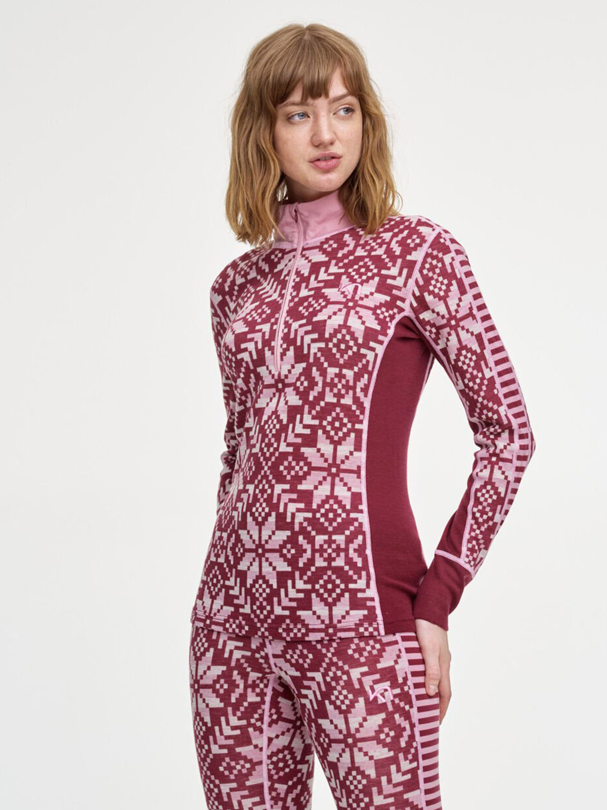 Kari Traa Else Half Zip Fancy