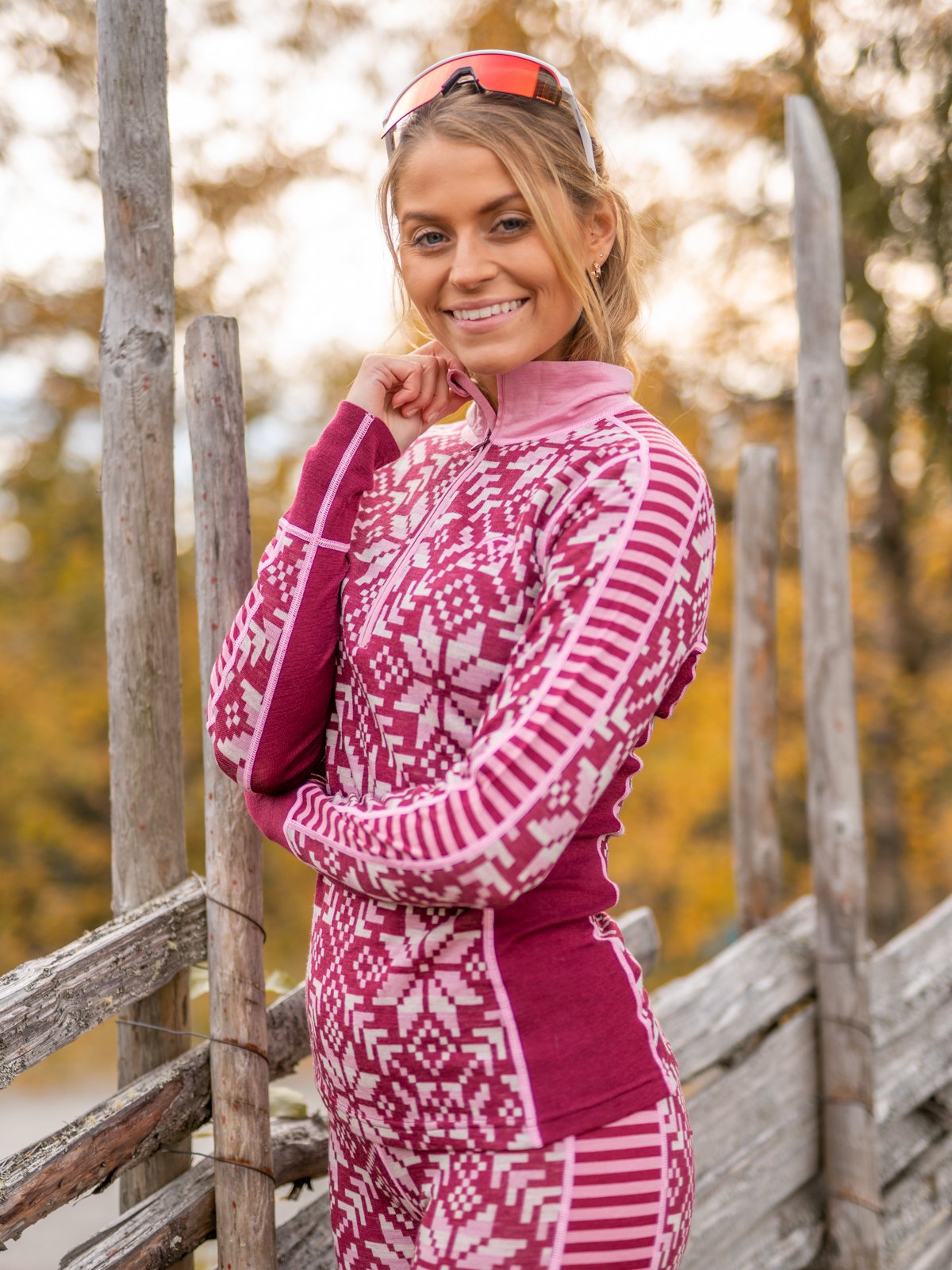 Kari Traa Else Half Zip Fancy