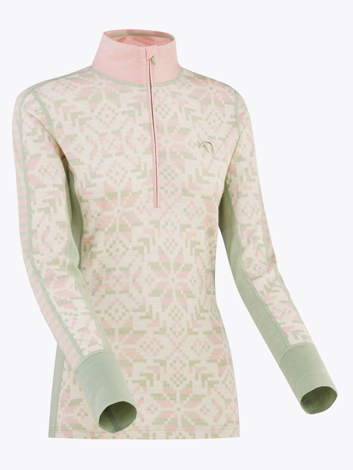 Kari Traa Else Half Zip Slate