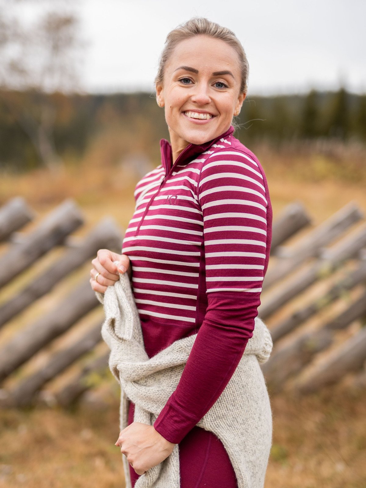 Kari Traa Klara Half Zip Fancy