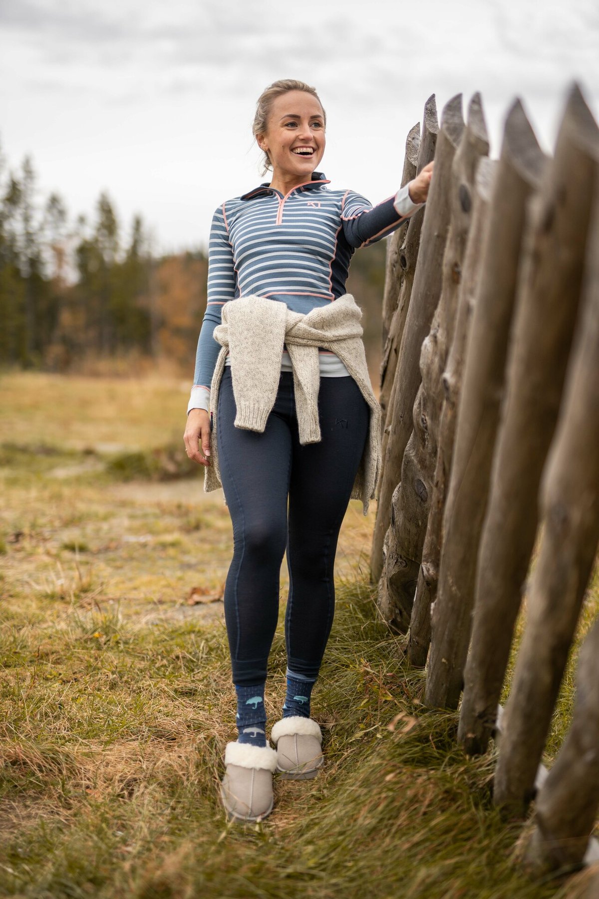 Kari Traa Klara High Waist Pant Marin