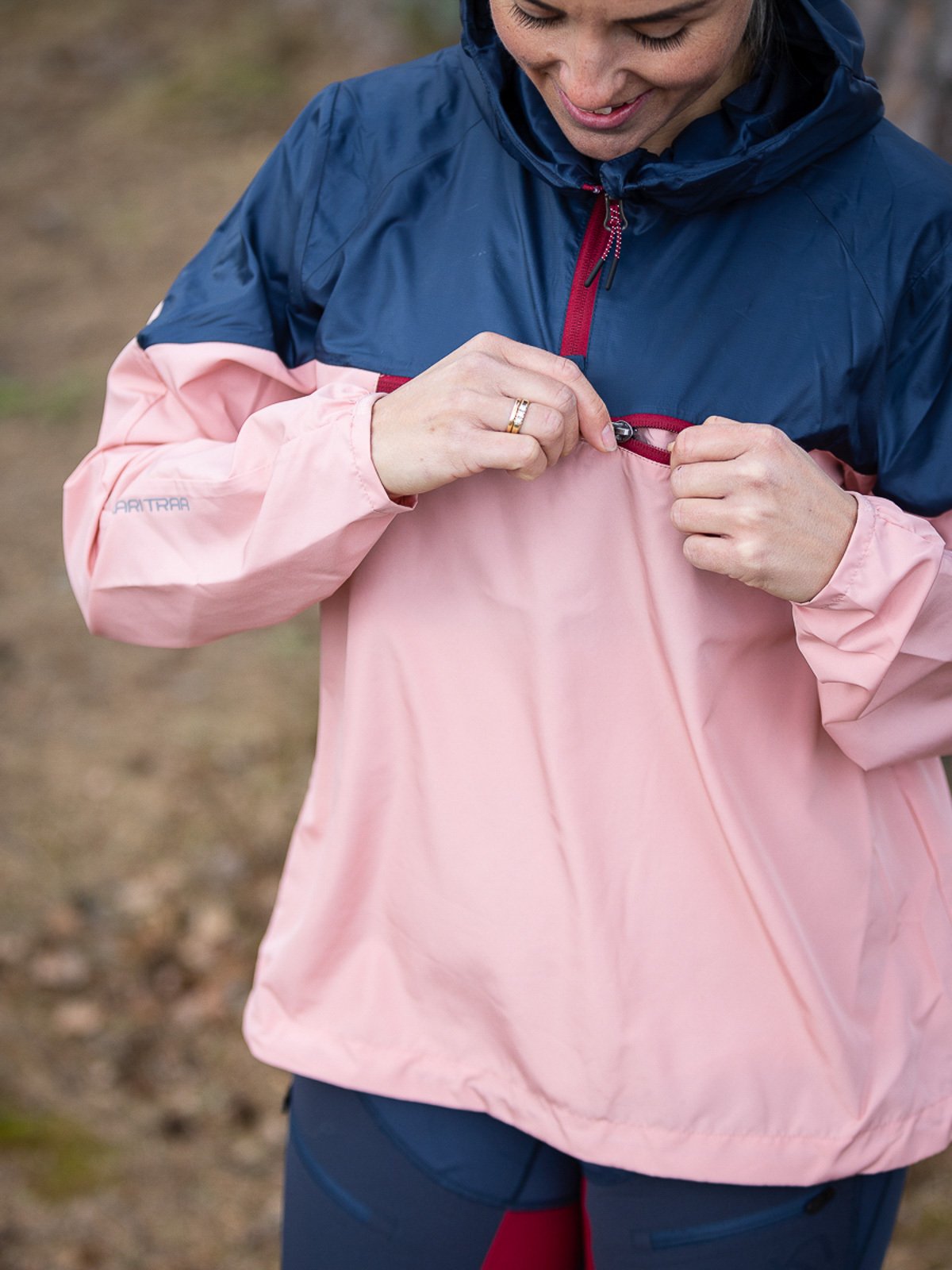 Kari Traa Vilde Wind Anorak - Blå Marin