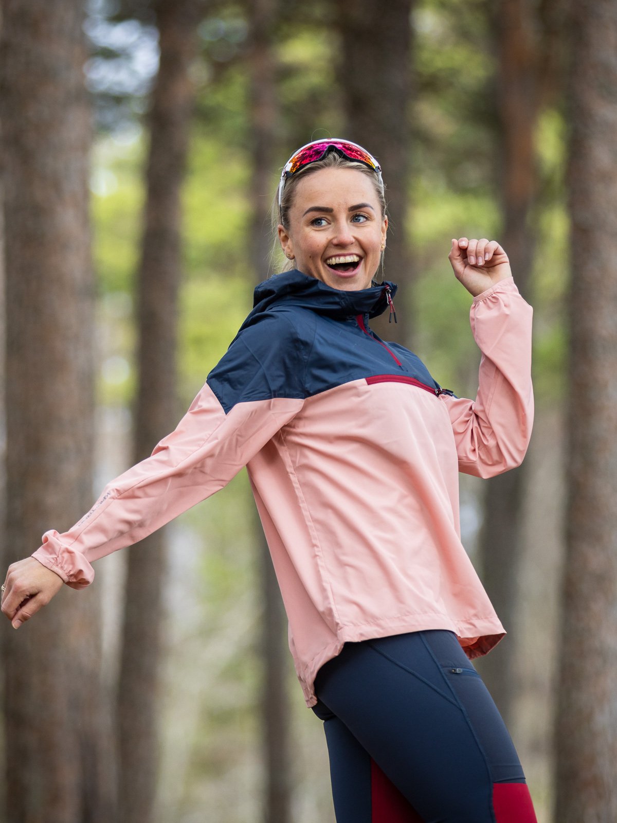 Kari Traa Vilde Wind Anorak - Blå Marin