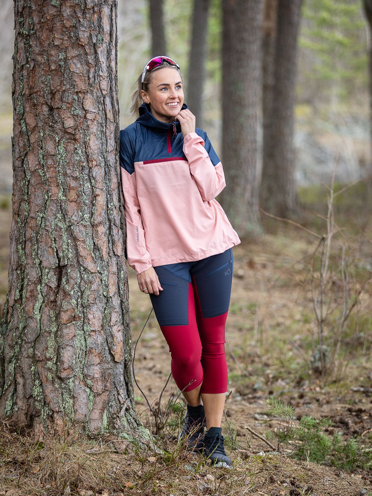 Kari Traa Vilde Wind Anorak - Blå Marin