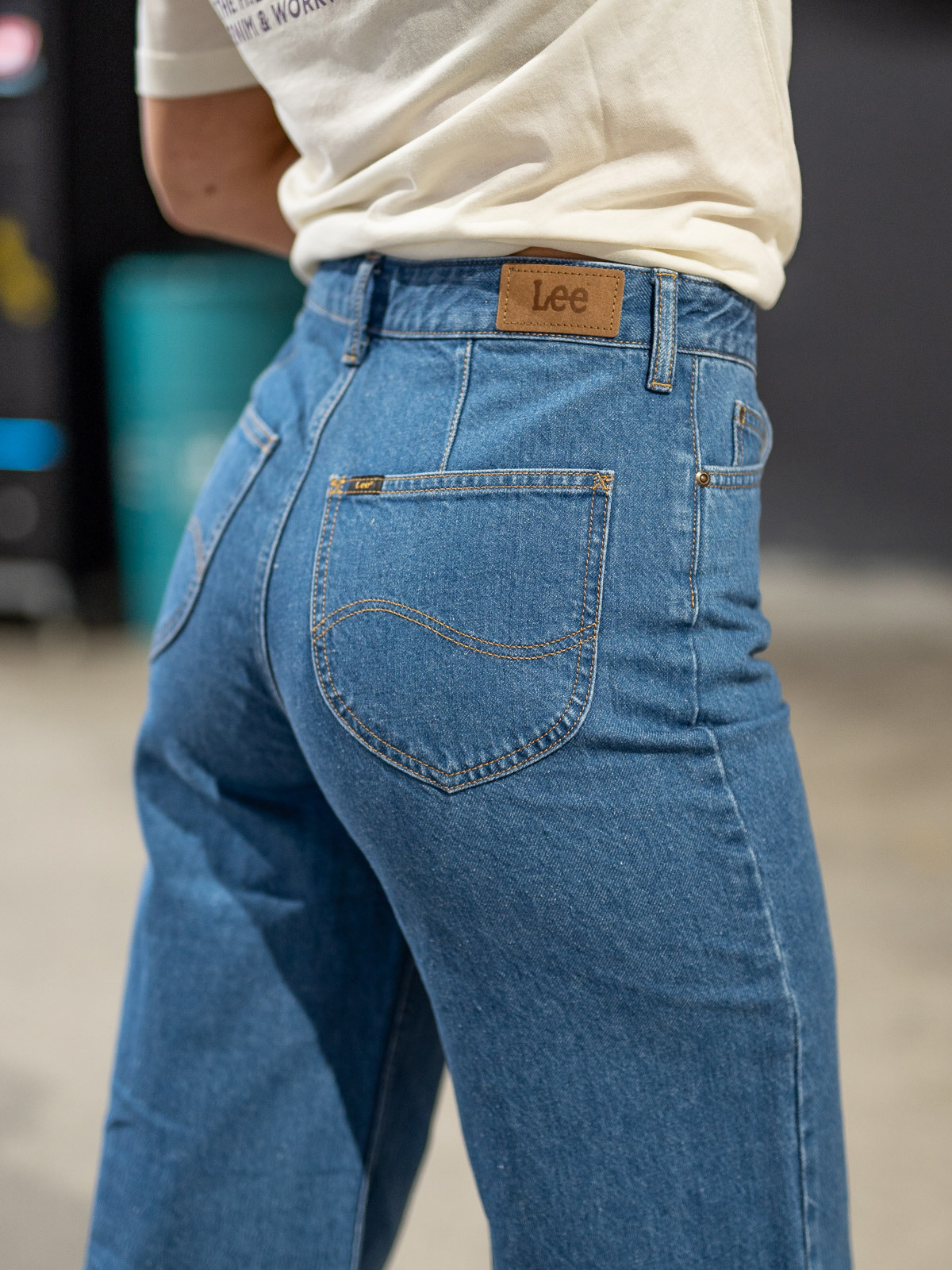 Lee Stella A Line Stonewash Ava