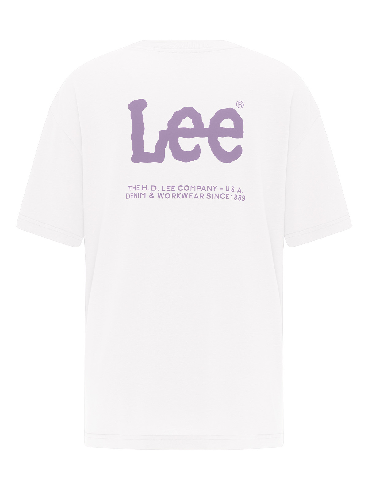 Lee Relaxed Crew Tee Workwear White
