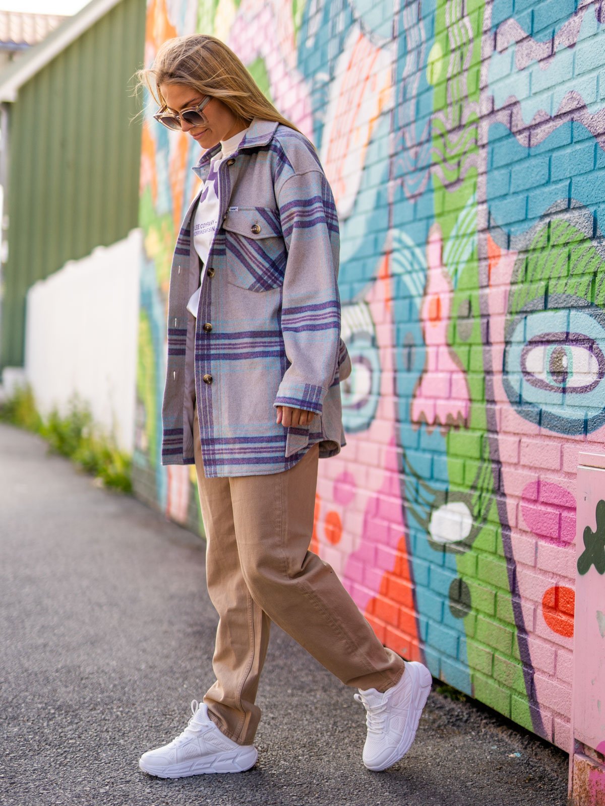 Lee Wool Overshirt Steel Green