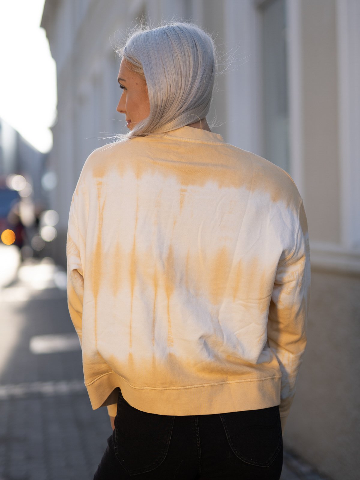 Lee Tie Dye Sweatshirt Golden Beam