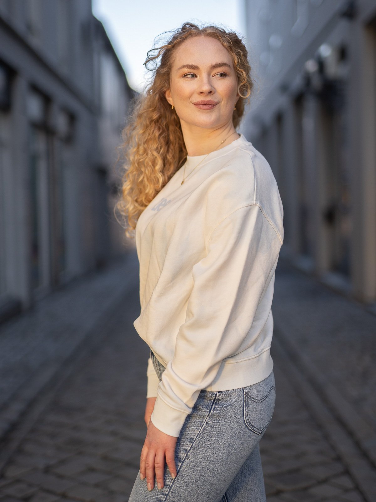 Lee Tie Dye Sweatshirt Arctic Ice