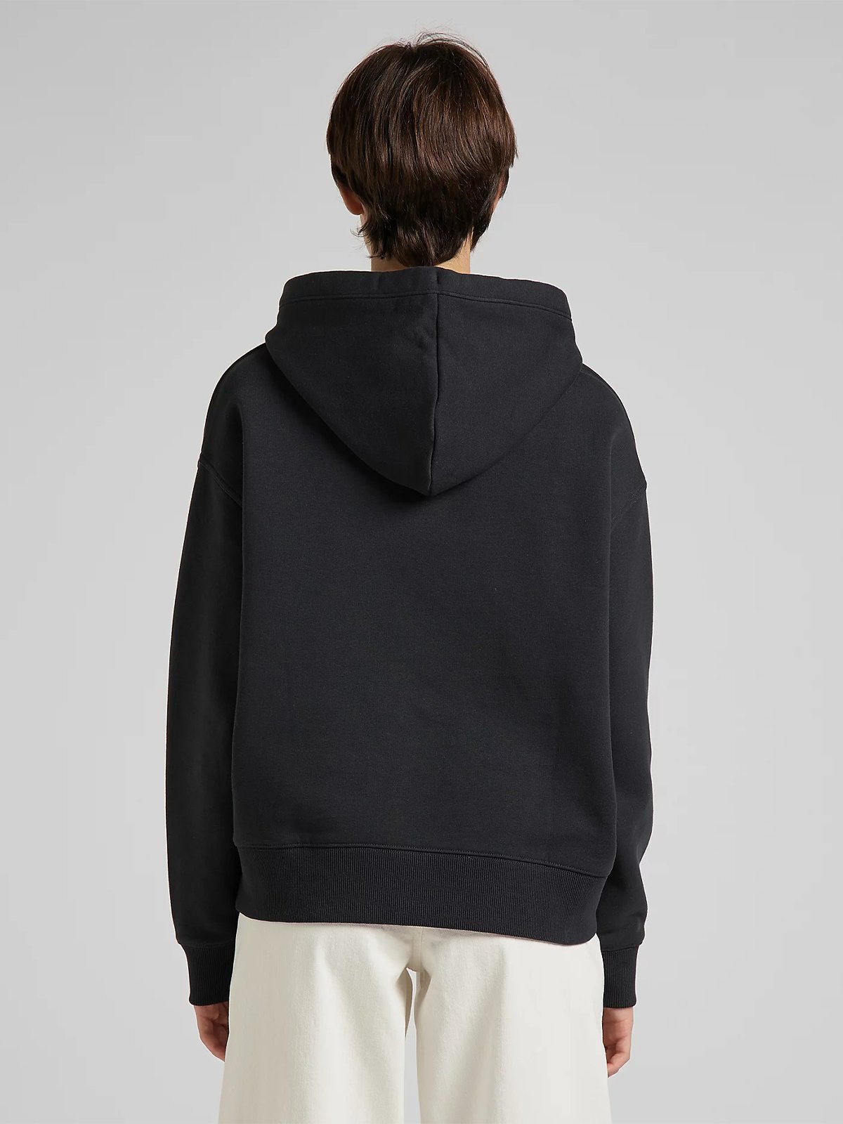 Lee Essential Hoodie Washed Black