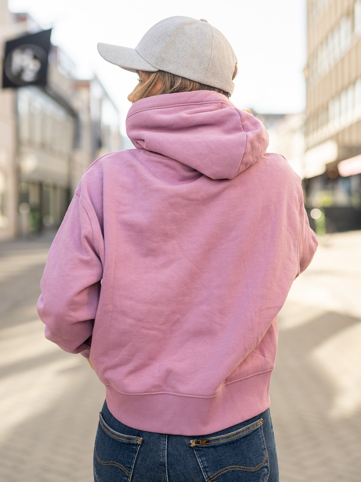 Lee Essential Hoodie Plum