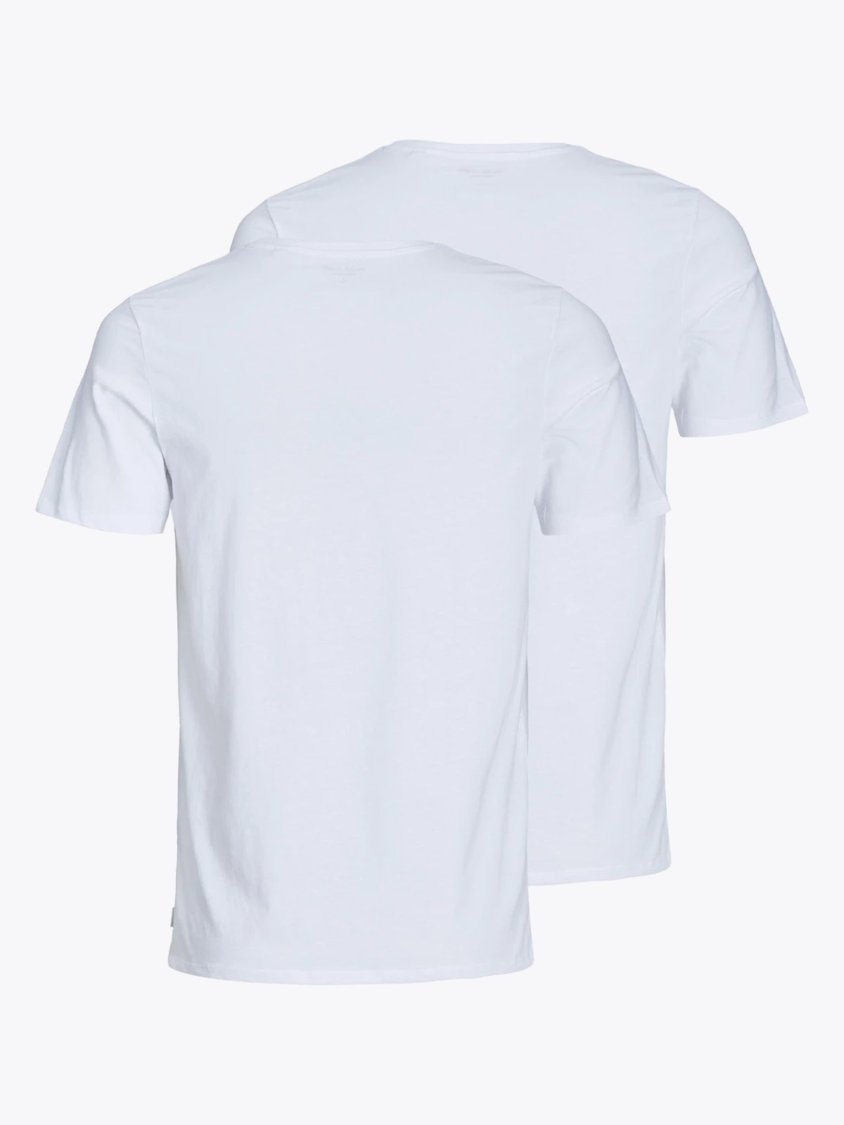 Jack and Jones Basic Crew Neck Tee 2 Pack White