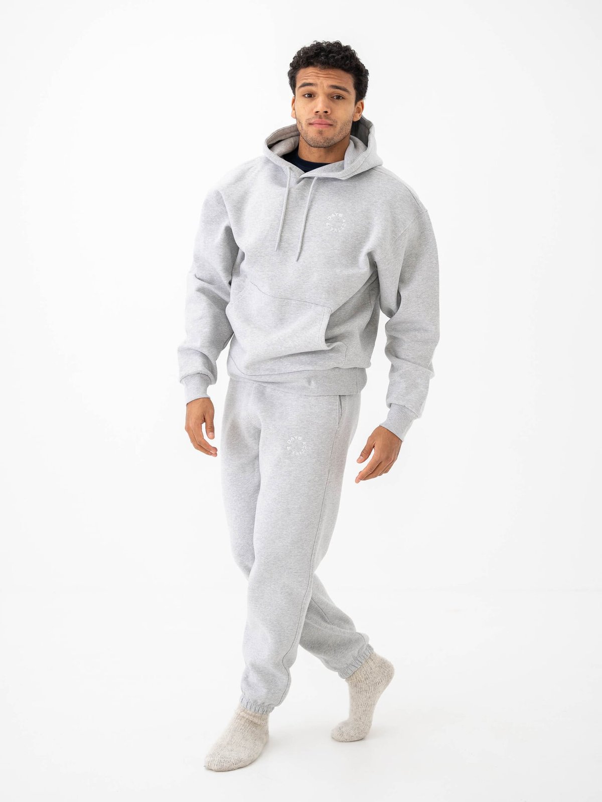 7 DAYS Active Organic Regular Hoodie Heather Grey