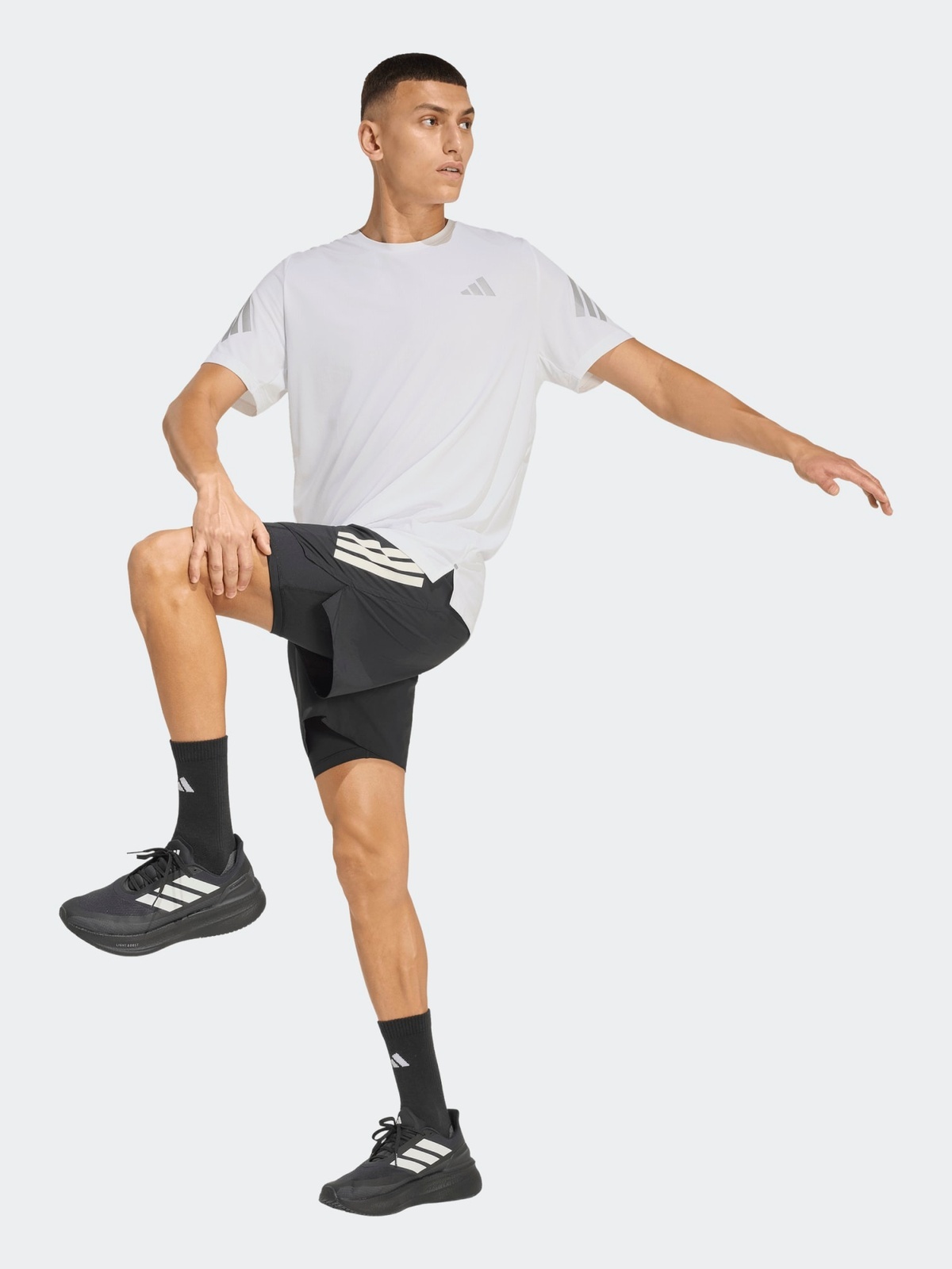 adidas Adi365 Running Climacool Iconic T-Shirt Hvit