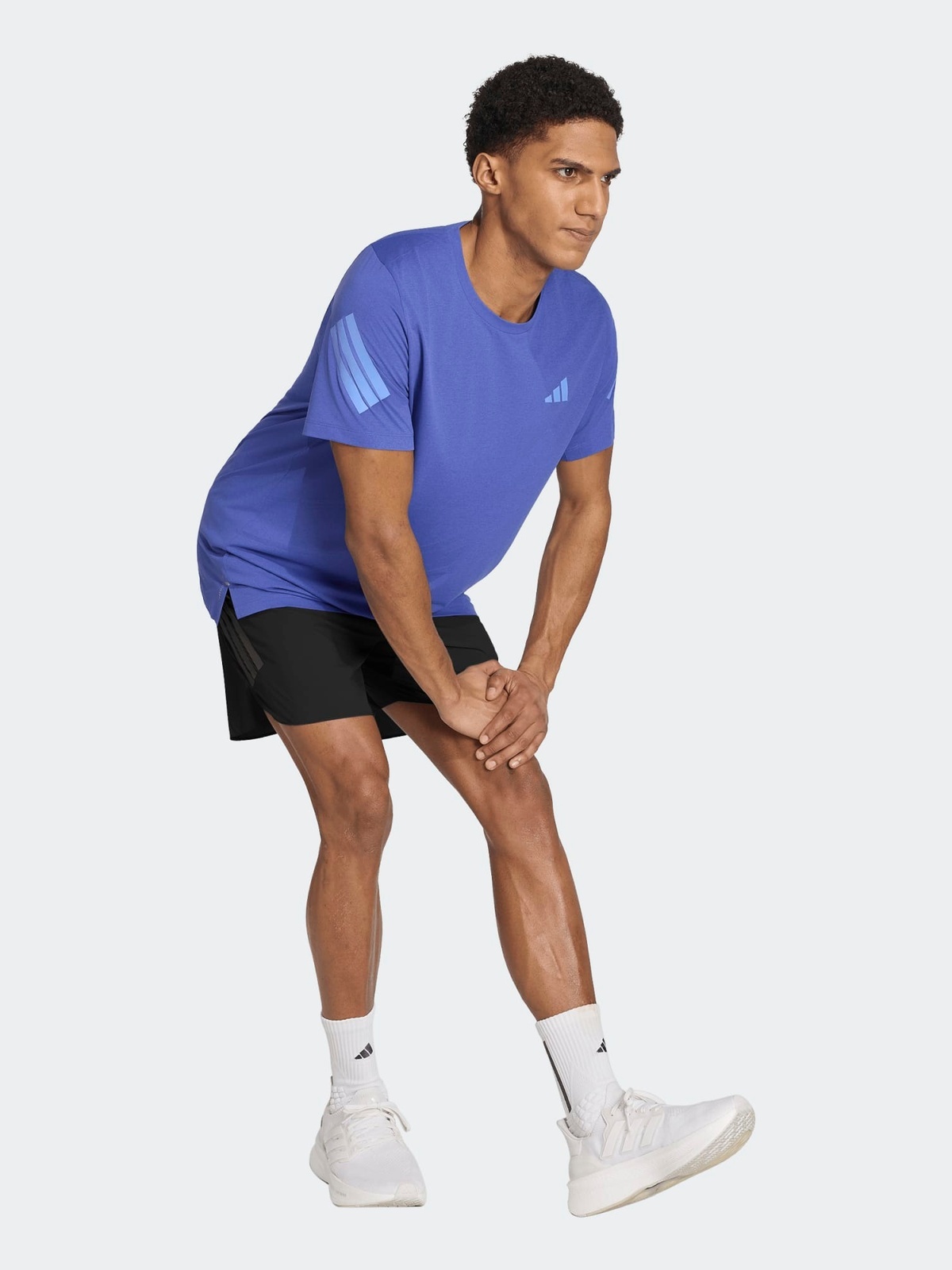 adidas Adi365 Running Climacool Iconic T-Shirt Blå