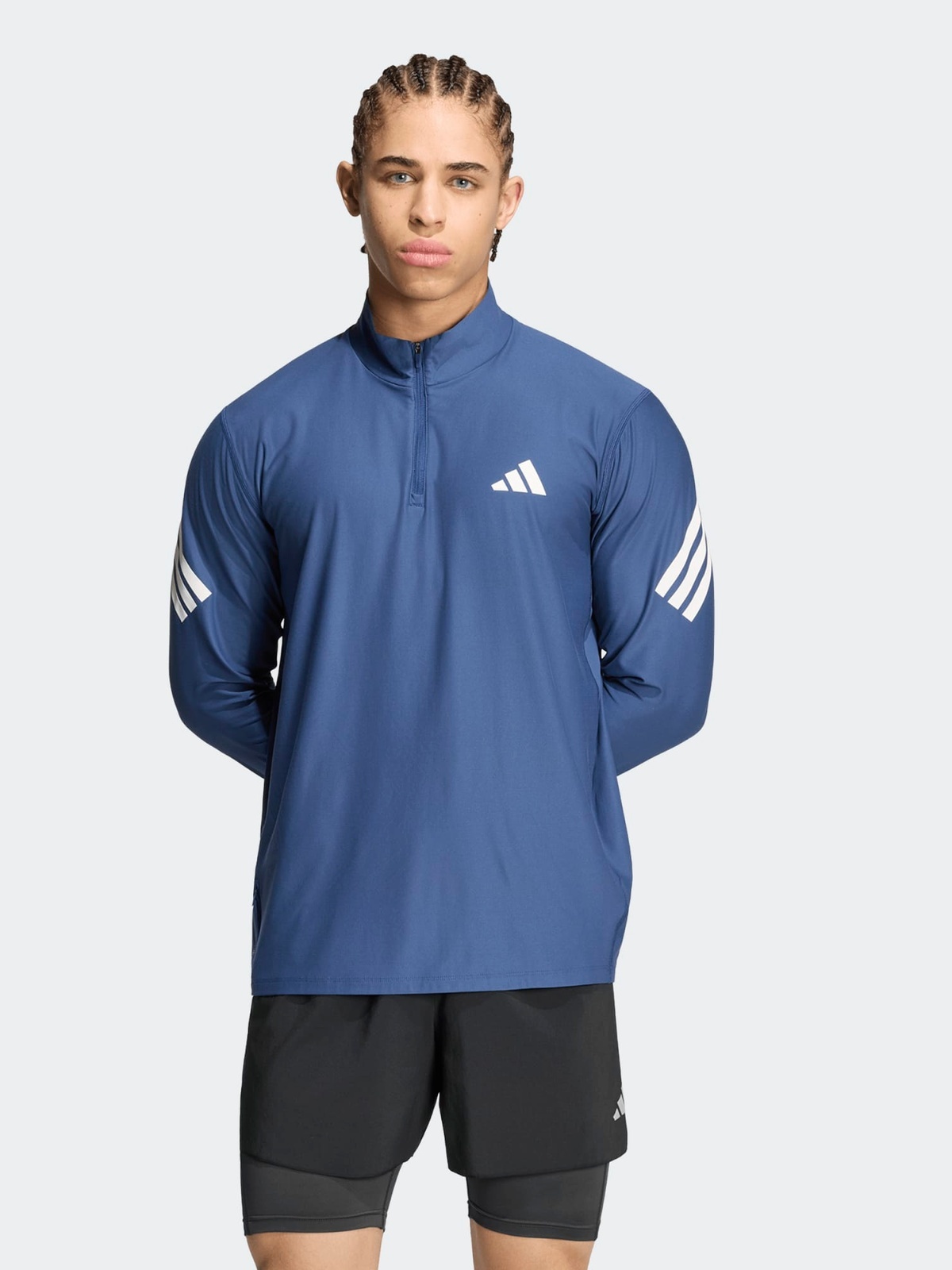 adidas Adi365 Running Iconic Half Zip Blå