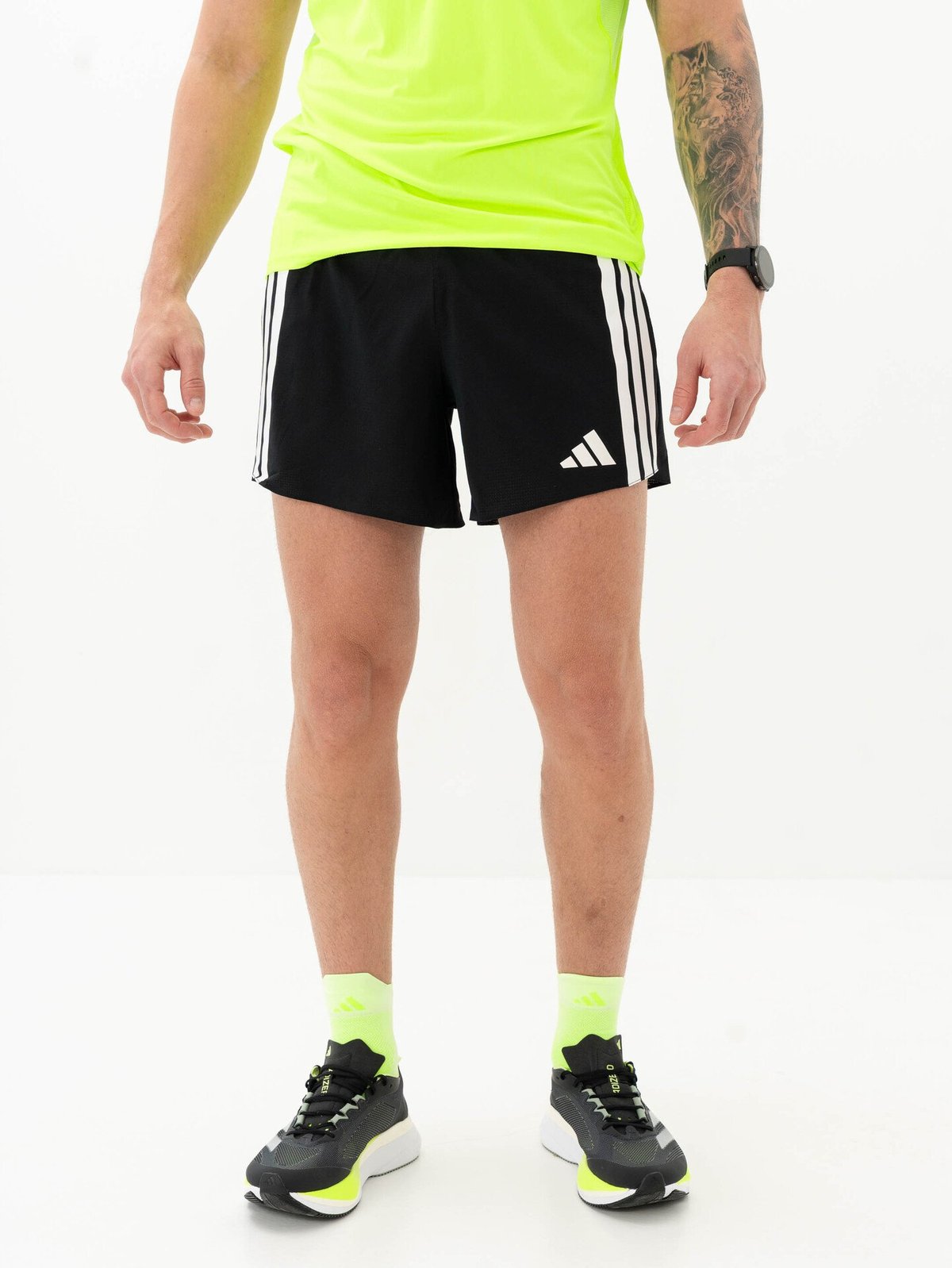 adidas Adizero Gel Shorts 5" Black