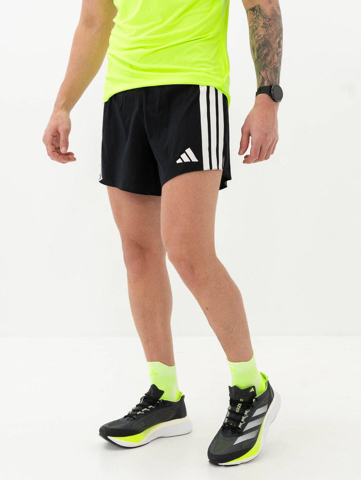 adidas Adizero Gel Shorts 5" Black
