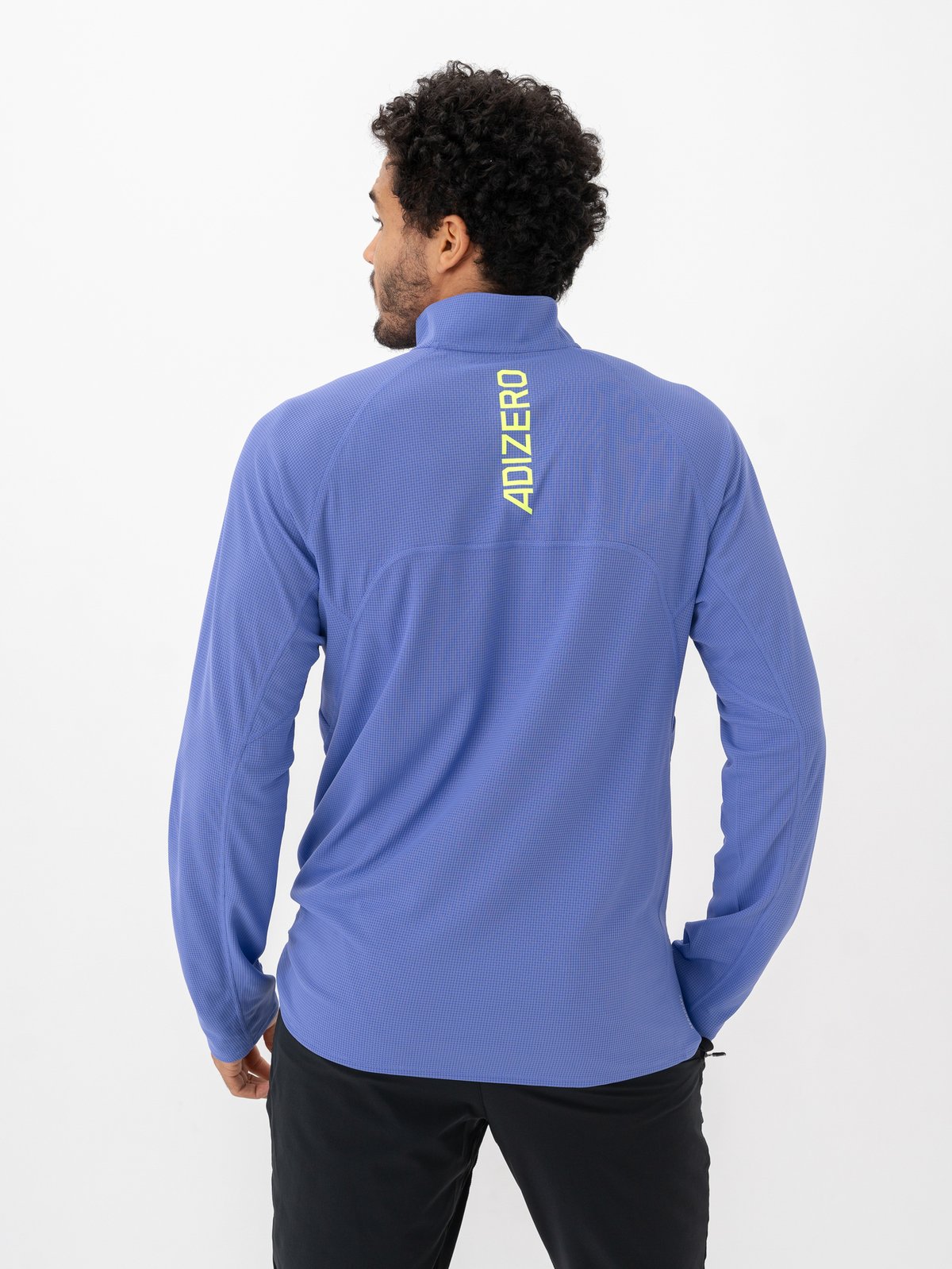 adidas Adizero 1/4 Zip Semi Cobalt Blue