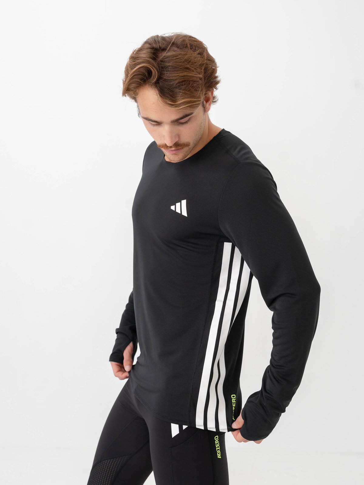 adidas Adizero Long Tee Black