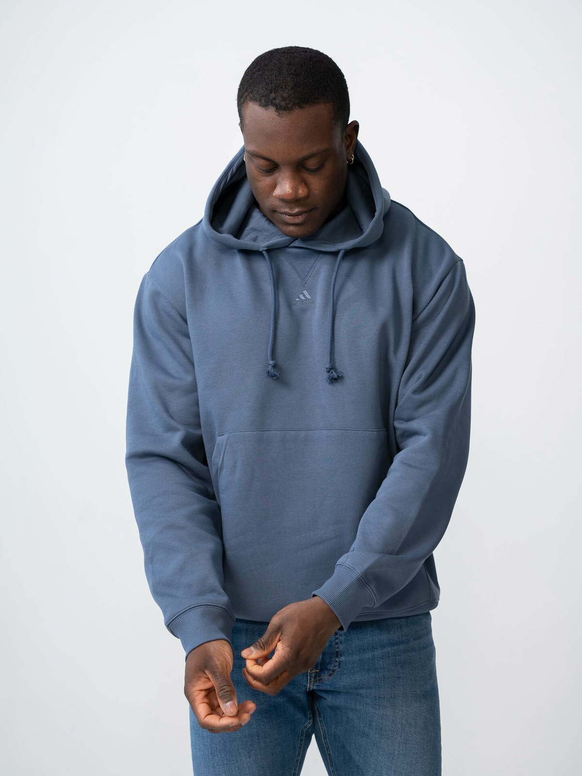 adidas All SZN Hoodie Blå