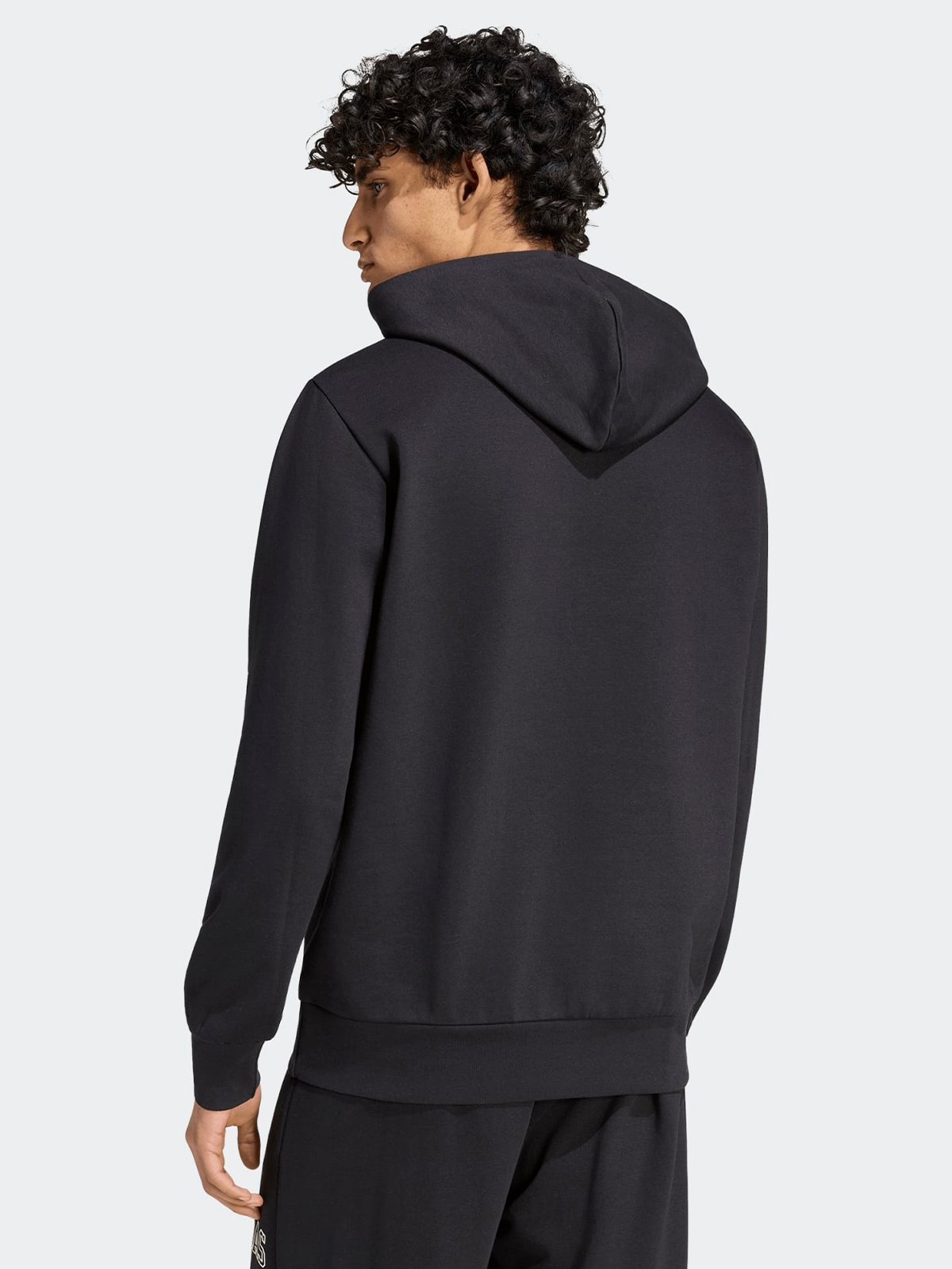 adidas Collegiate Script Graphic Hoodie Black