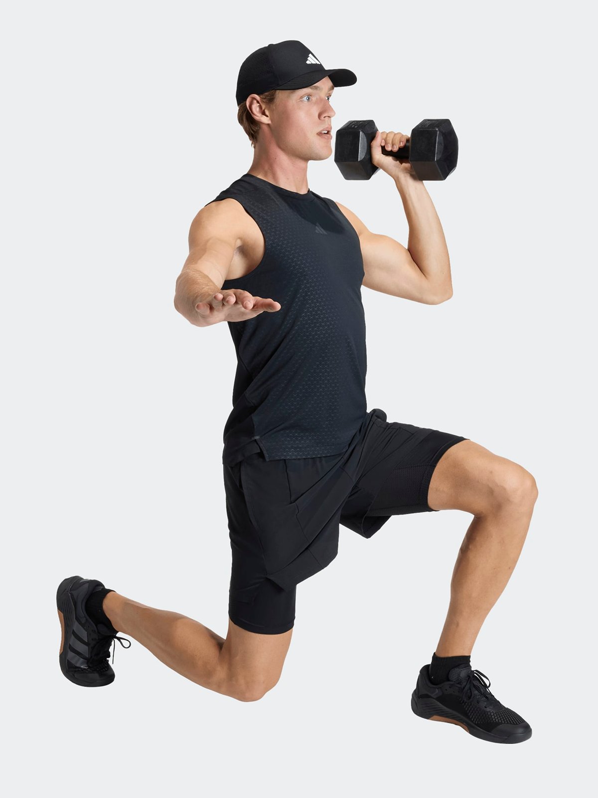 adidas Designed for Training 2-in-1 Shorts Black