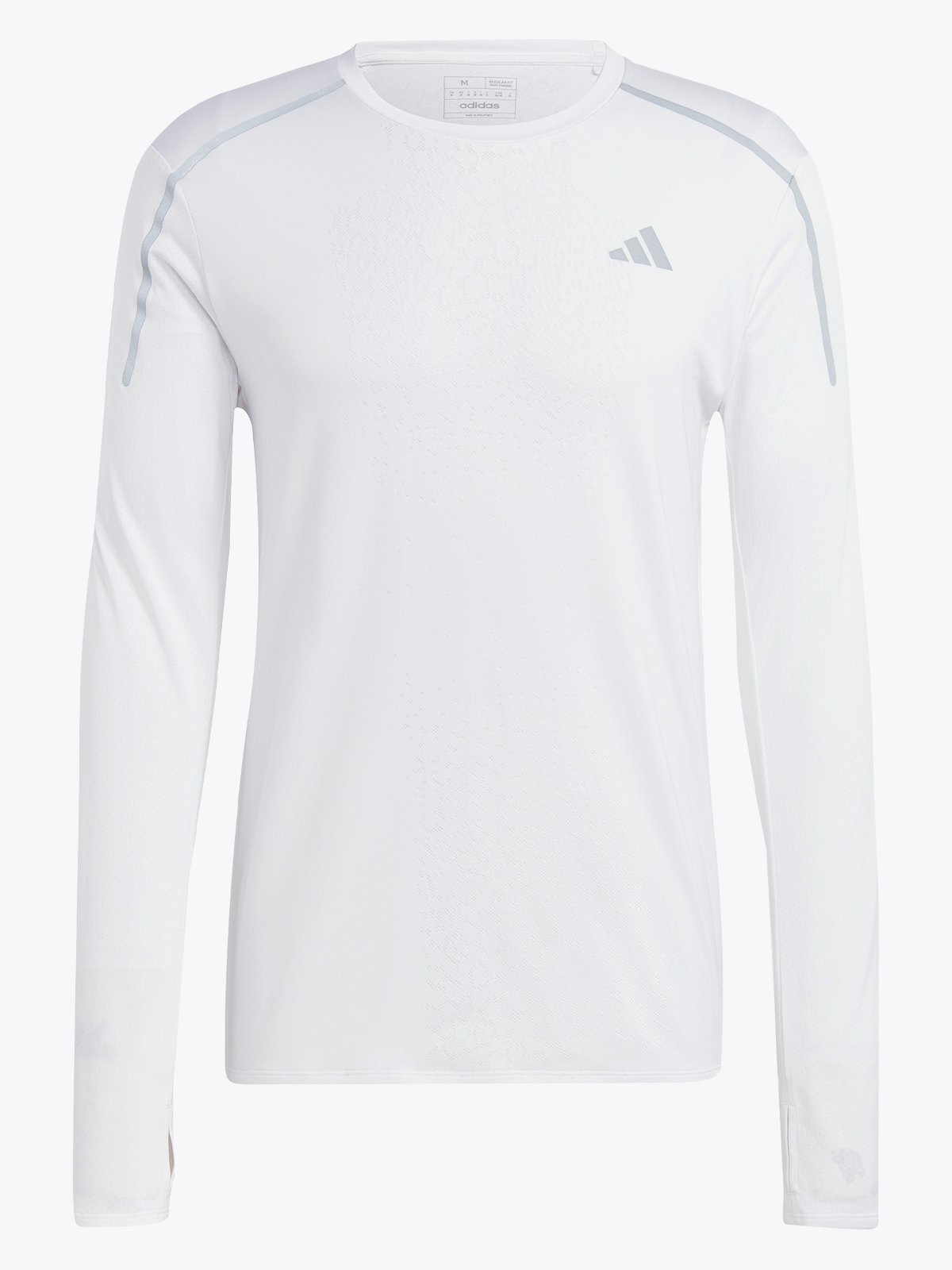 adidas Fast Long Sleeve Tee Hvit
