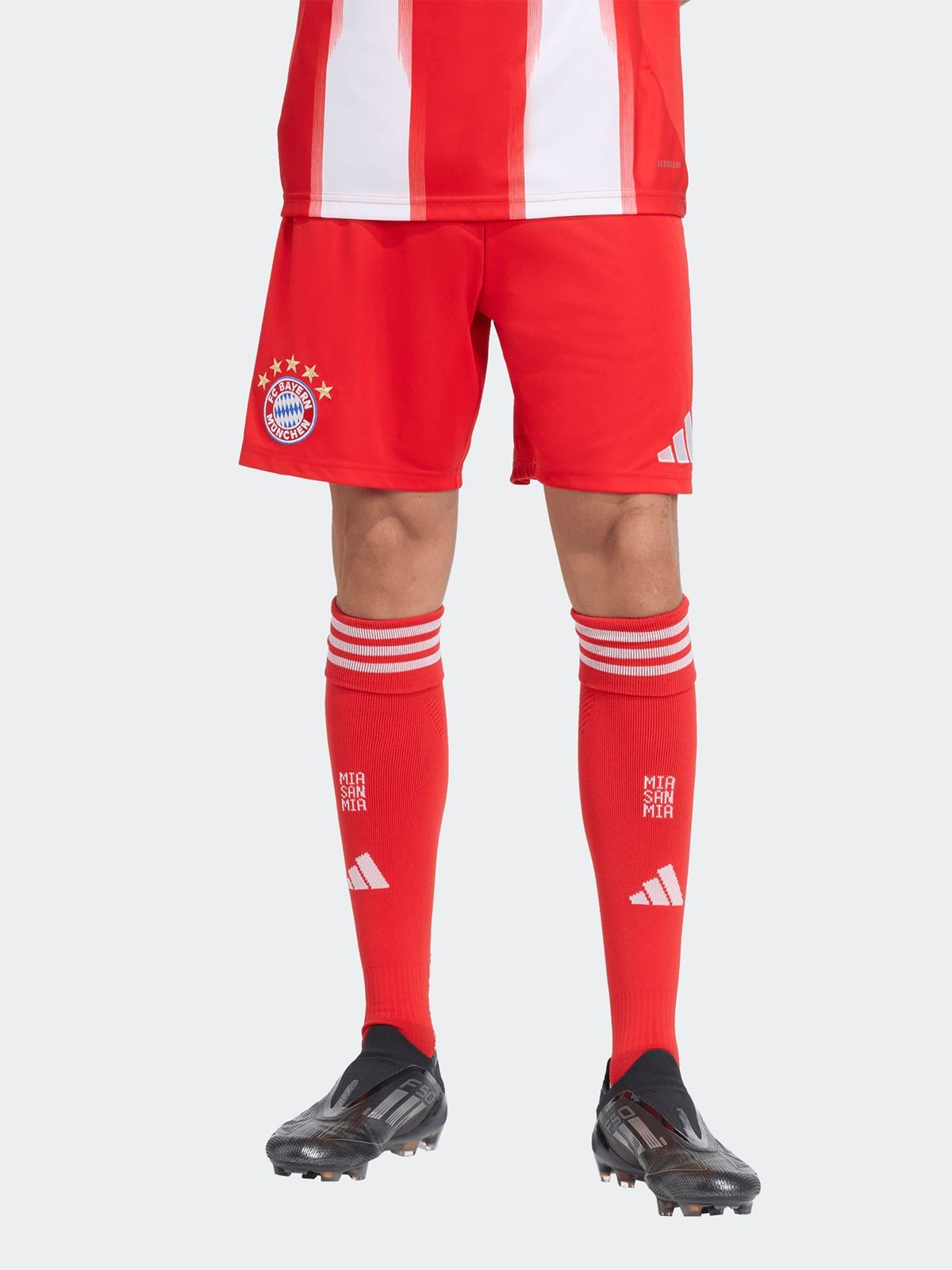 adidas FC Bayern 25/26 Home Shorts Rød