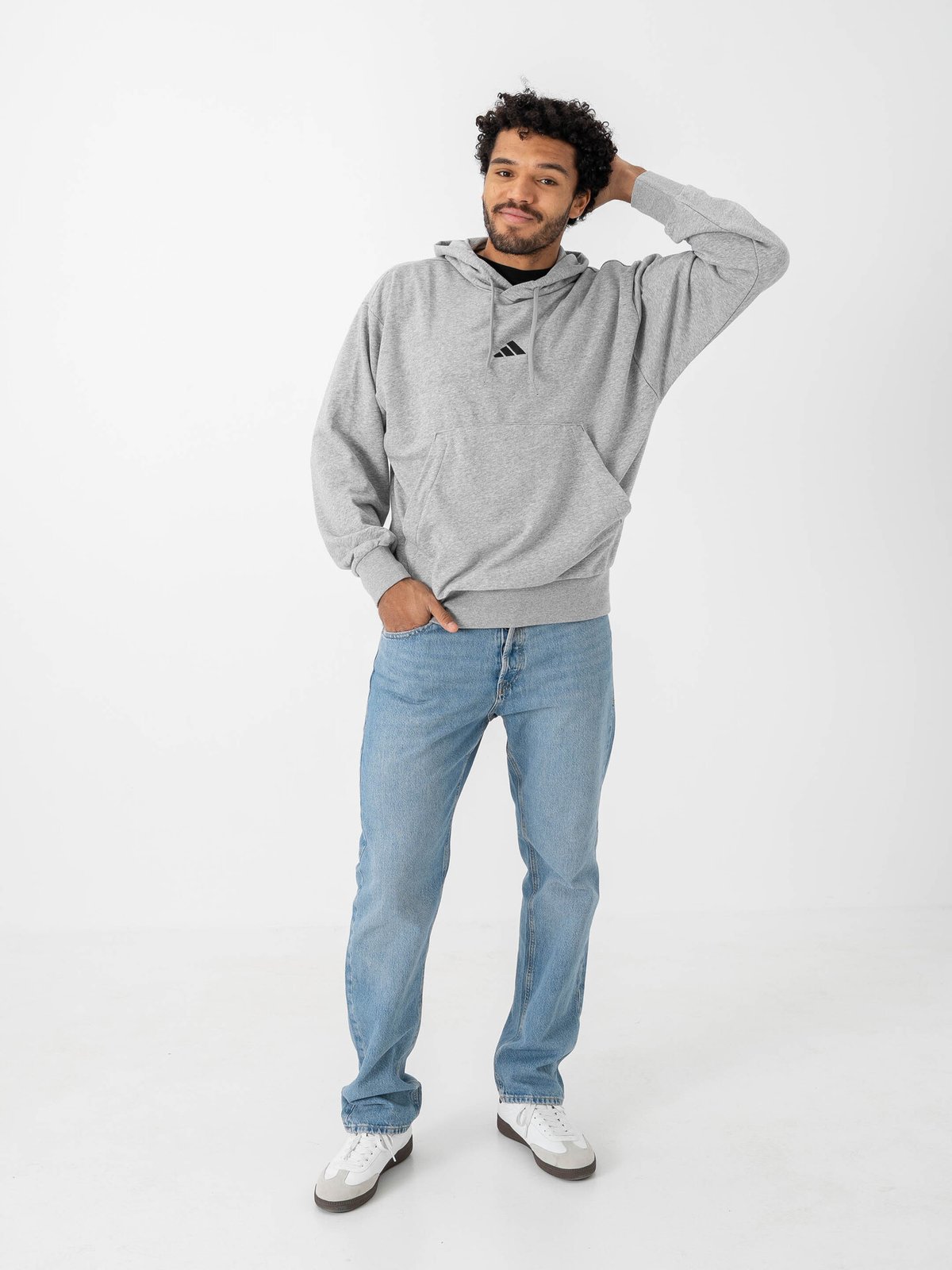 adidas Feelcozy Hoodie Grå