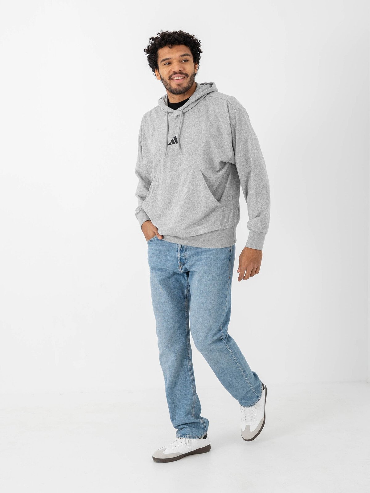 adidas Feelcozy Hoodie Grå