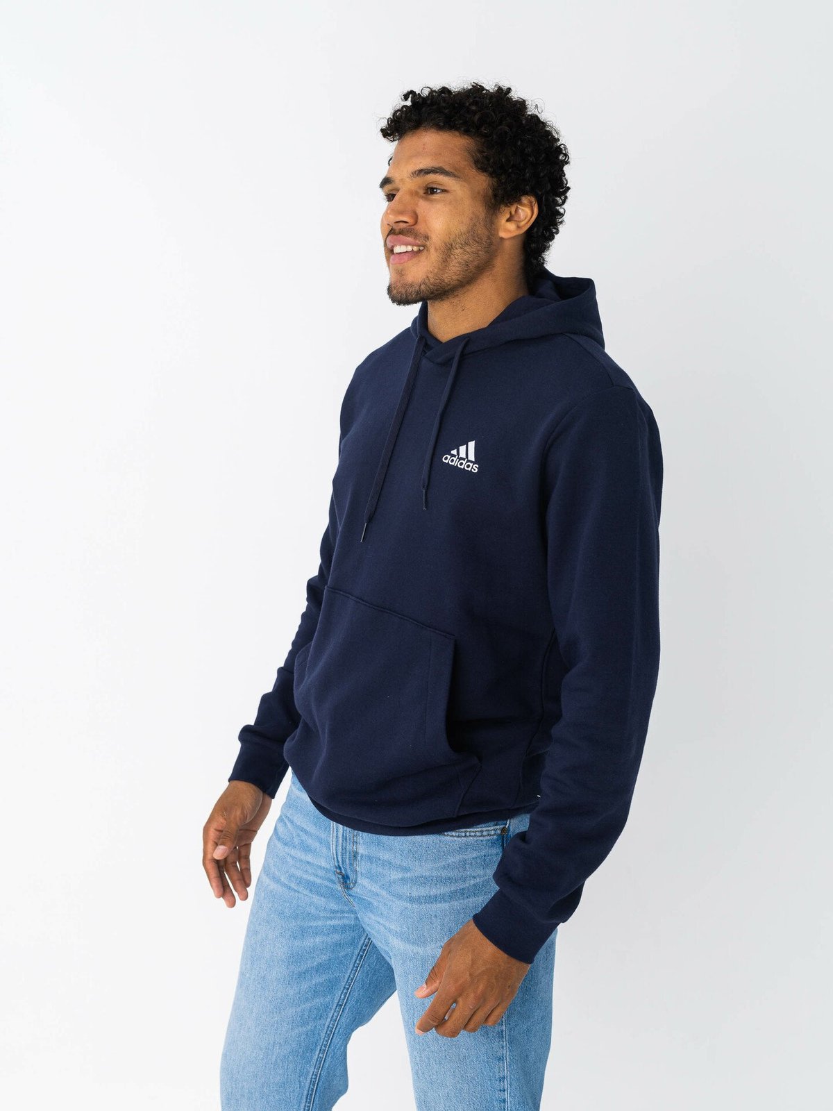 adidas Feelcozy Hoodie Legend Ink / White