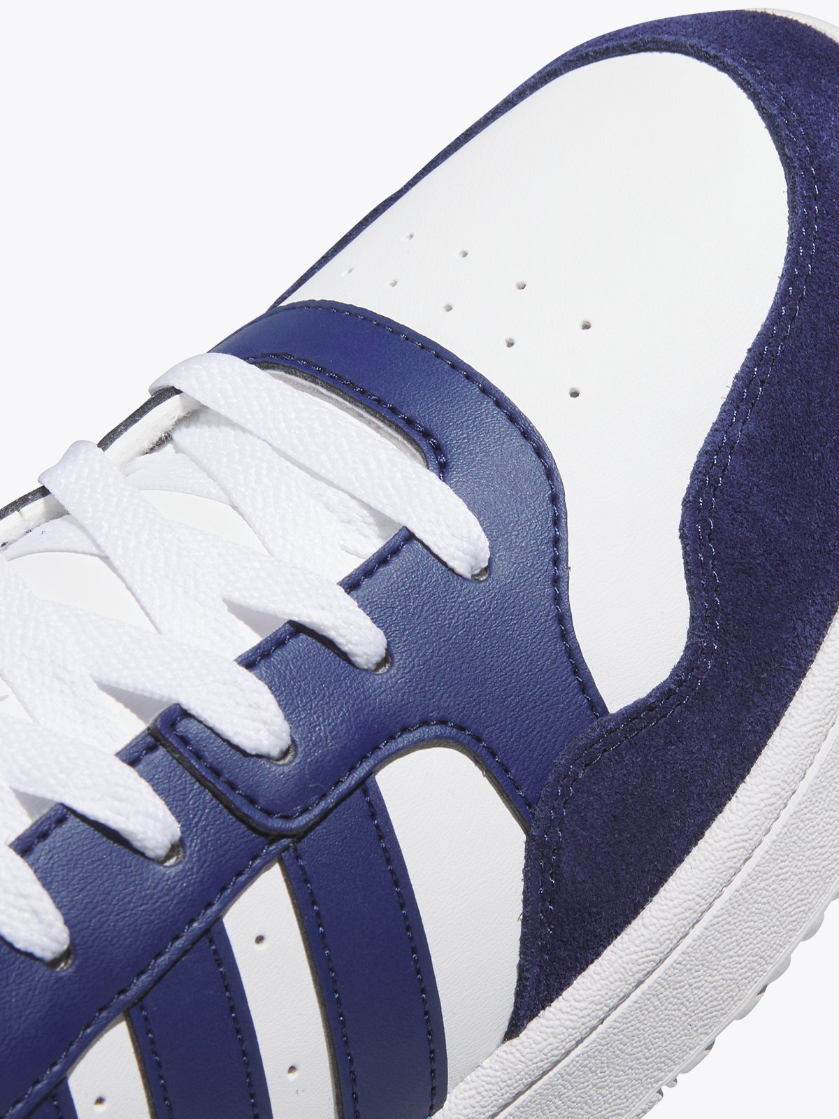 adidas Hoops 3.0 Mid Blå