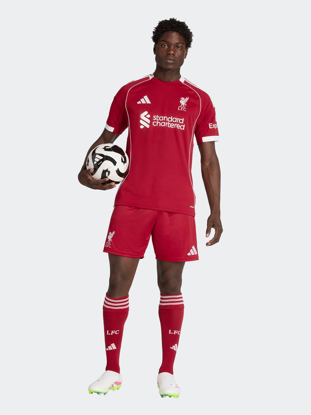 adidas Liverpool 25/26 Home Shorts Red