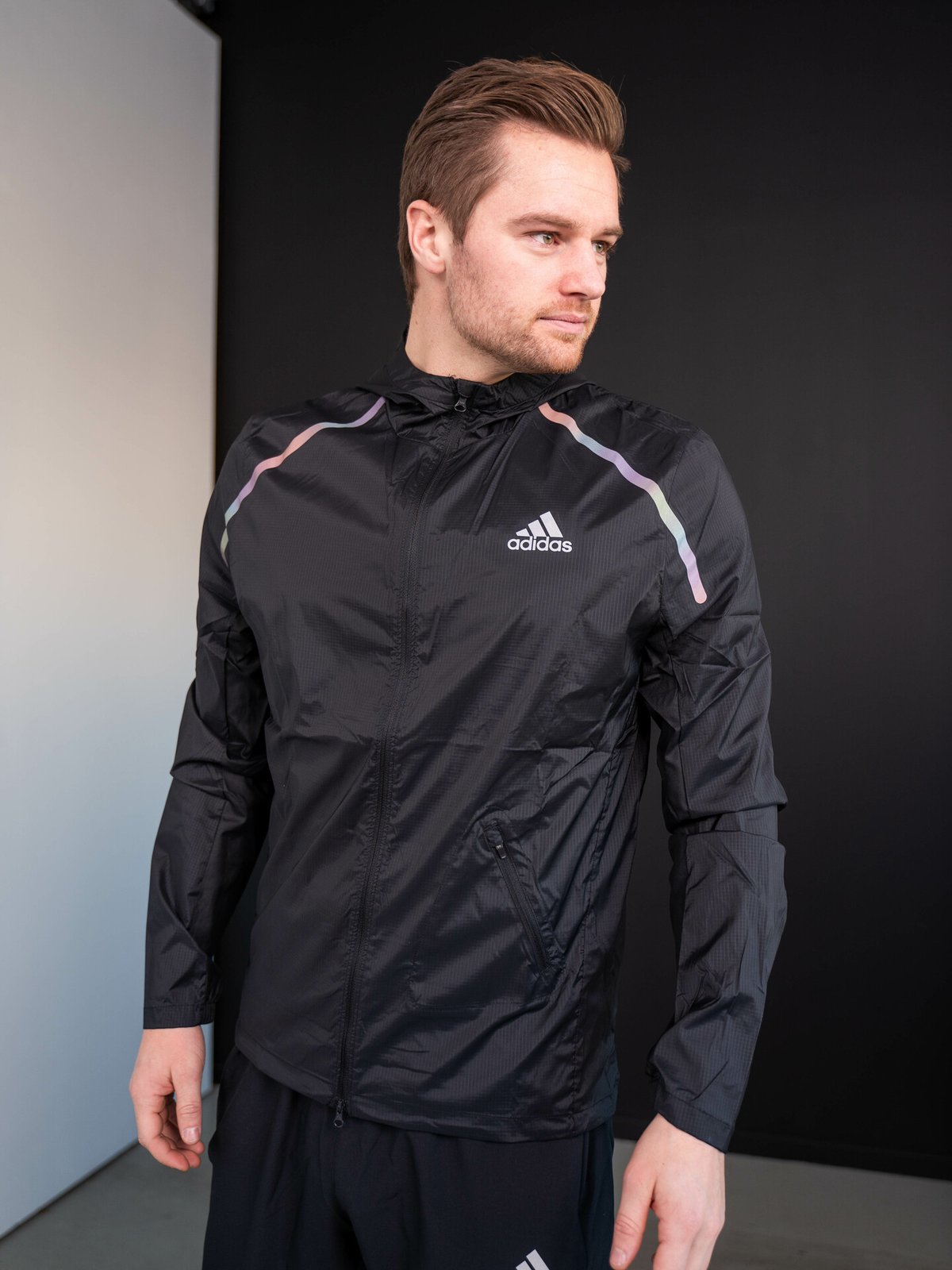adidas Marathon Jacket Black