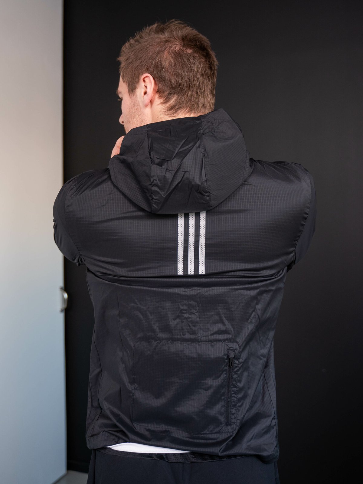 adidas Marathon Jacket Black