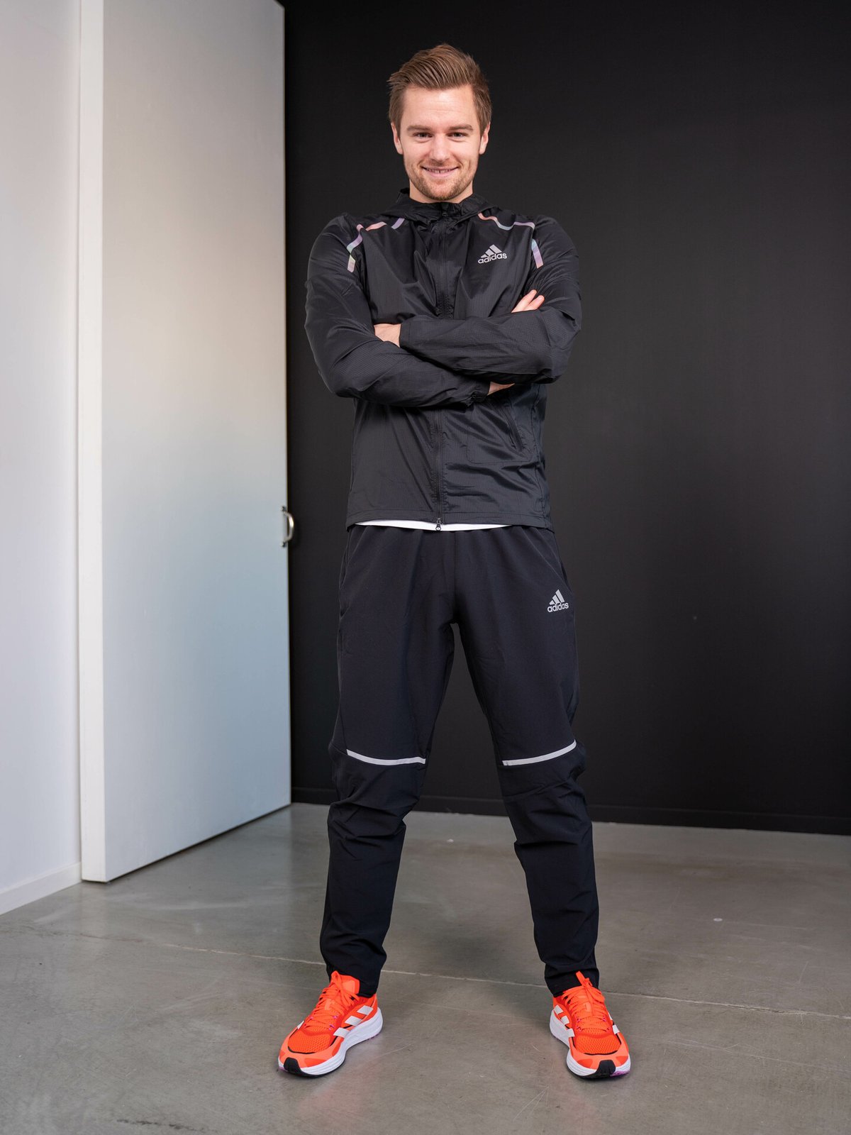 adidas Marathon Jacket Black