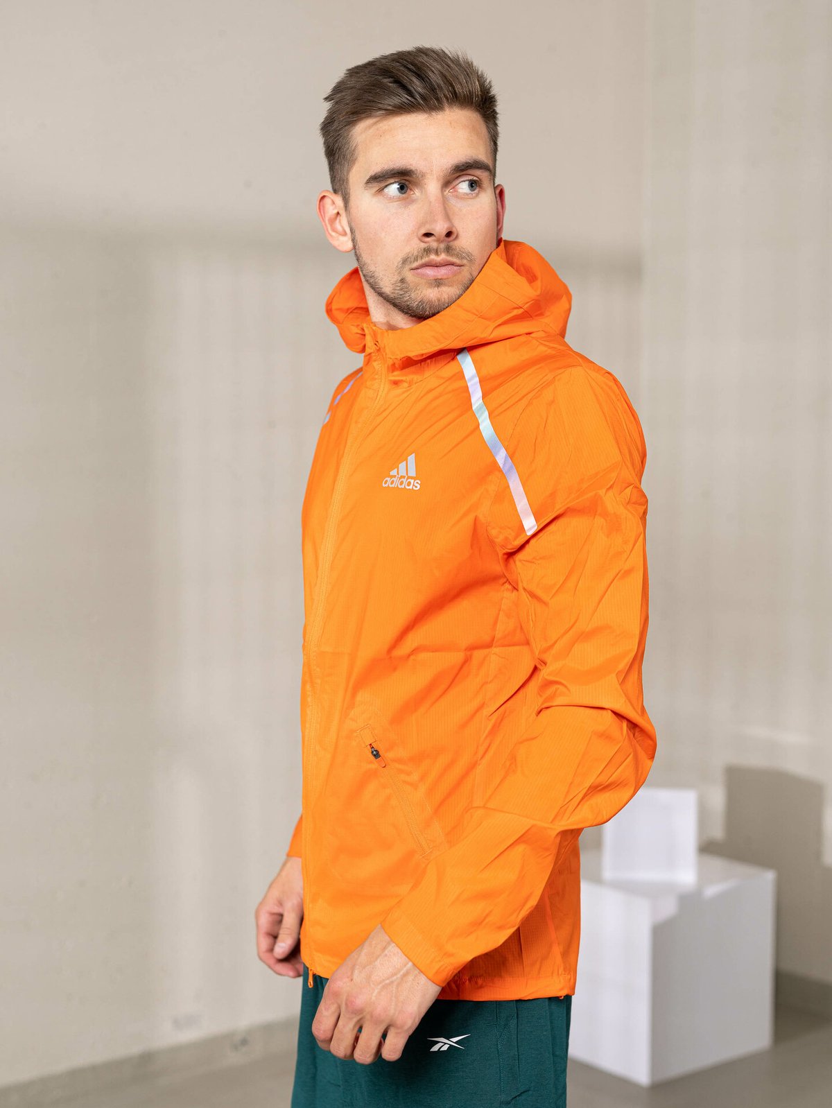 adidas Marathon Jacket Semi Impact Orange