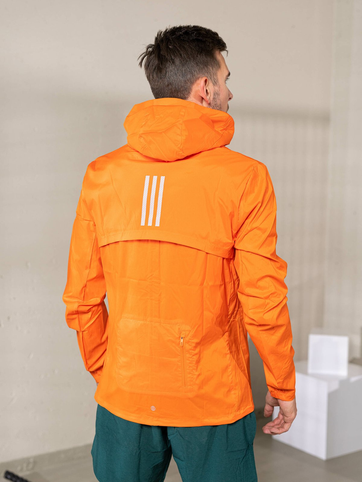 adidas Marathon Jacket Semi Impact Orange