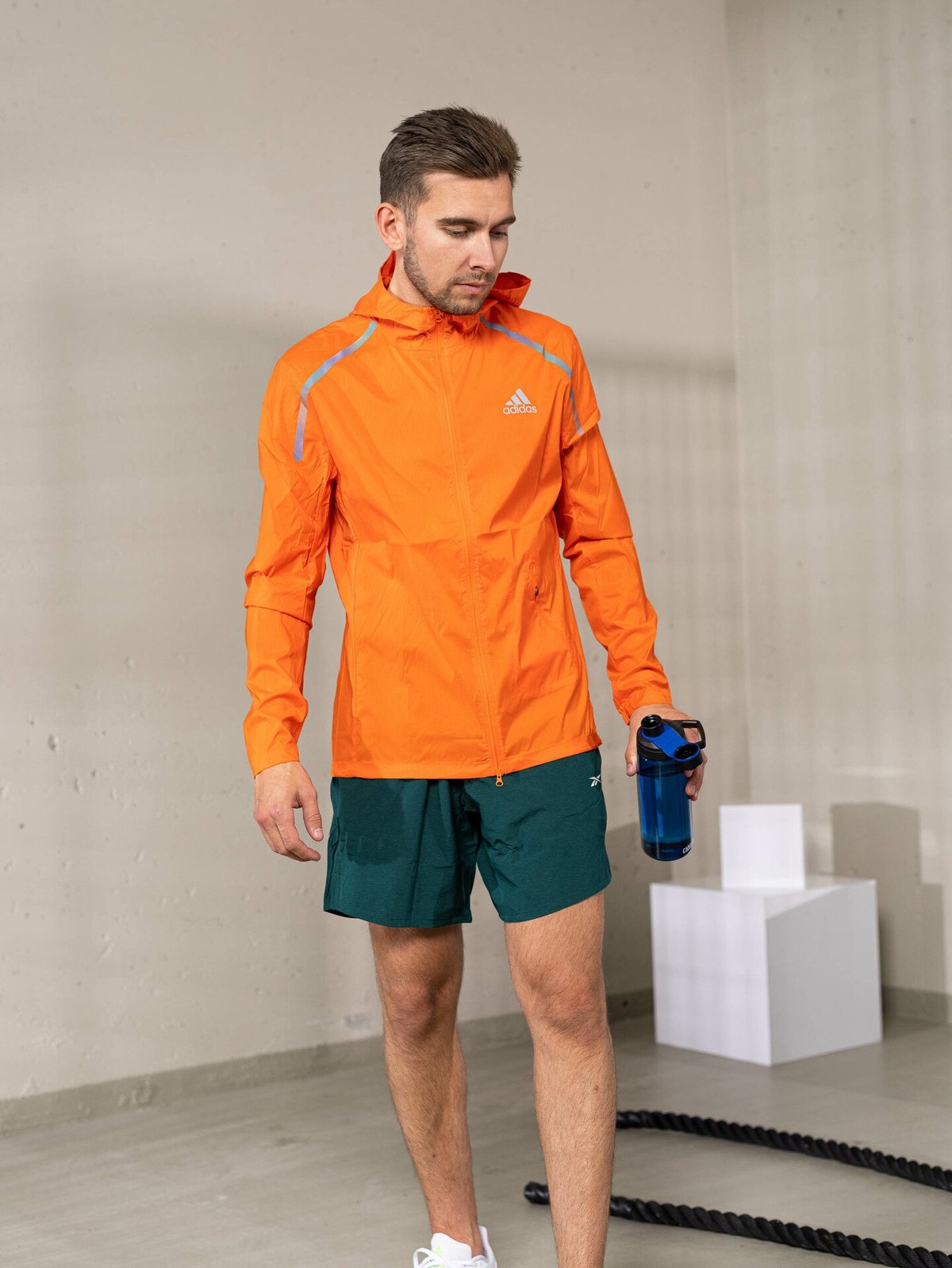 adidas Marathon Jacket Semi Impact Orange