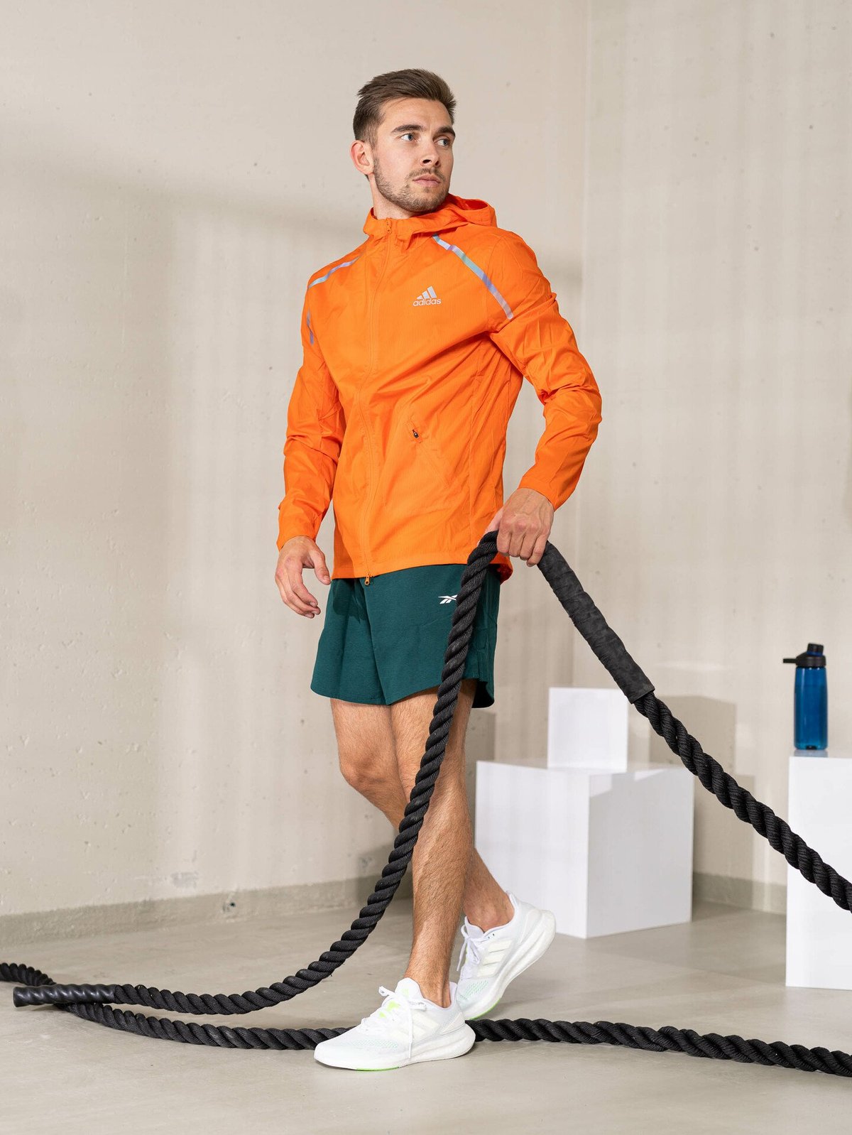 adidas Marathon Jacket Semi Impact Orange