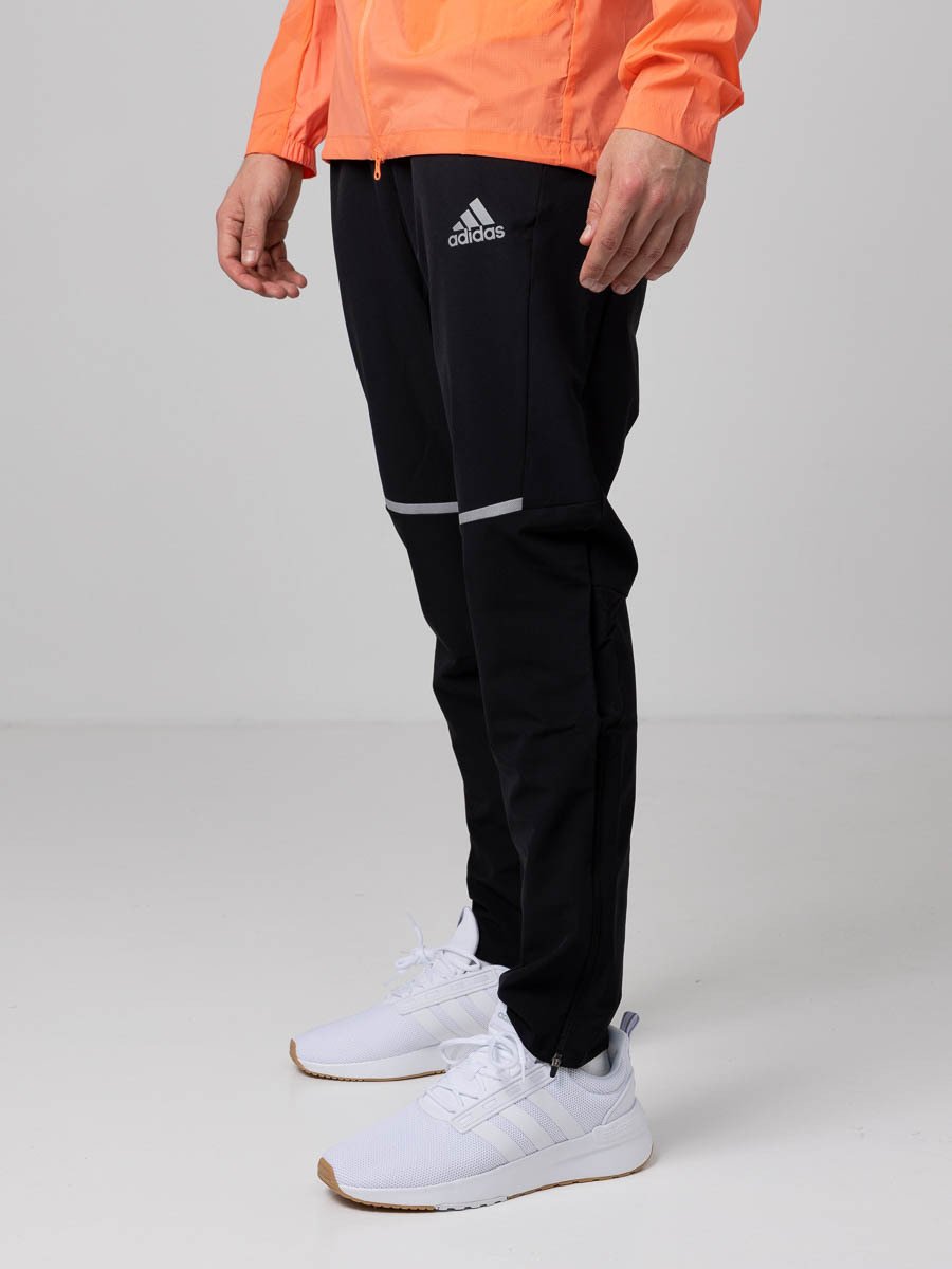 adidas Own The Run Shell Pant Black / Reflective Silver