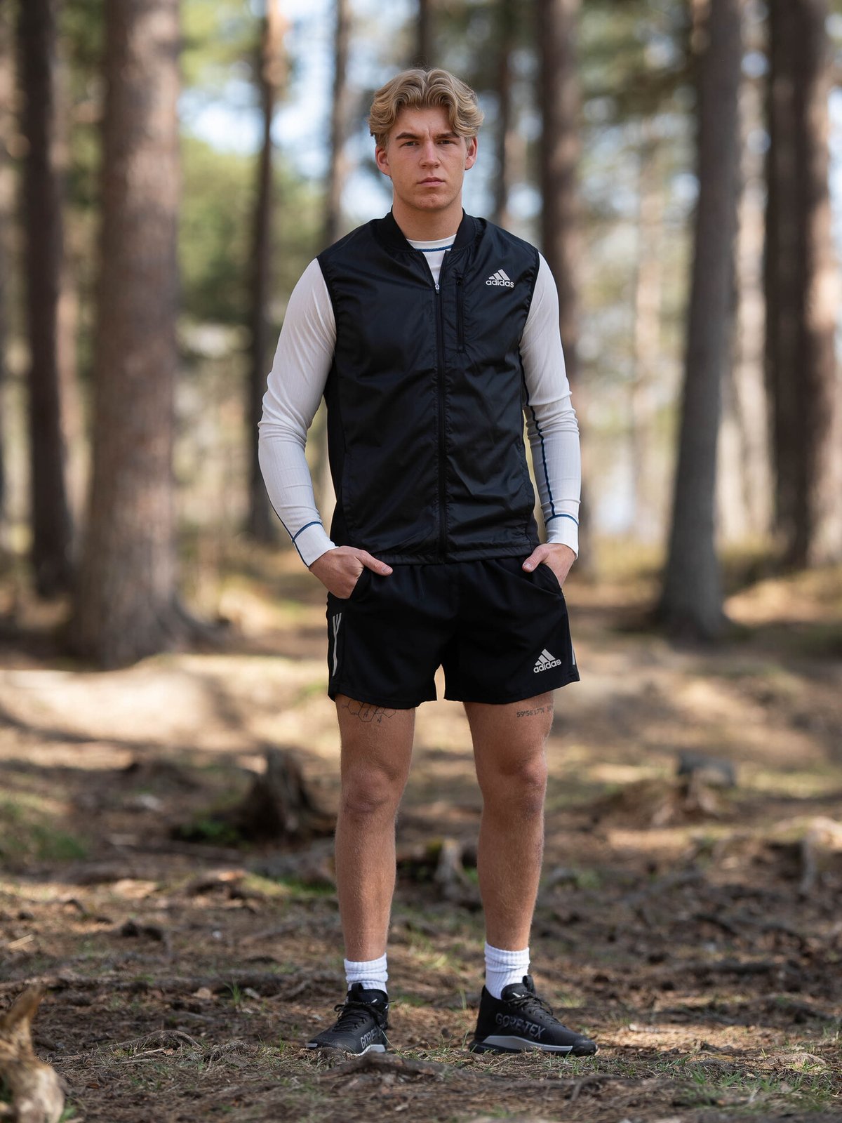 adidas Own The Run Vest Black