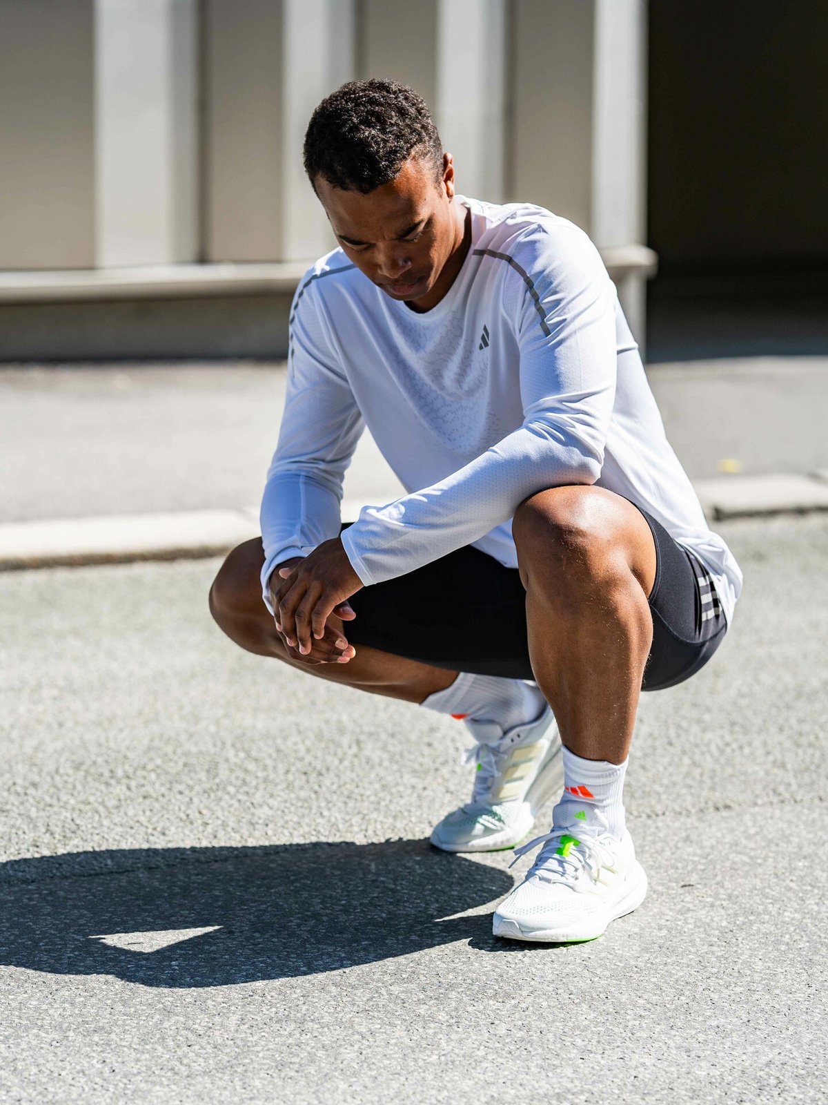 adidas Pureboost 22 Cloud White / Cloud White / Beam Green