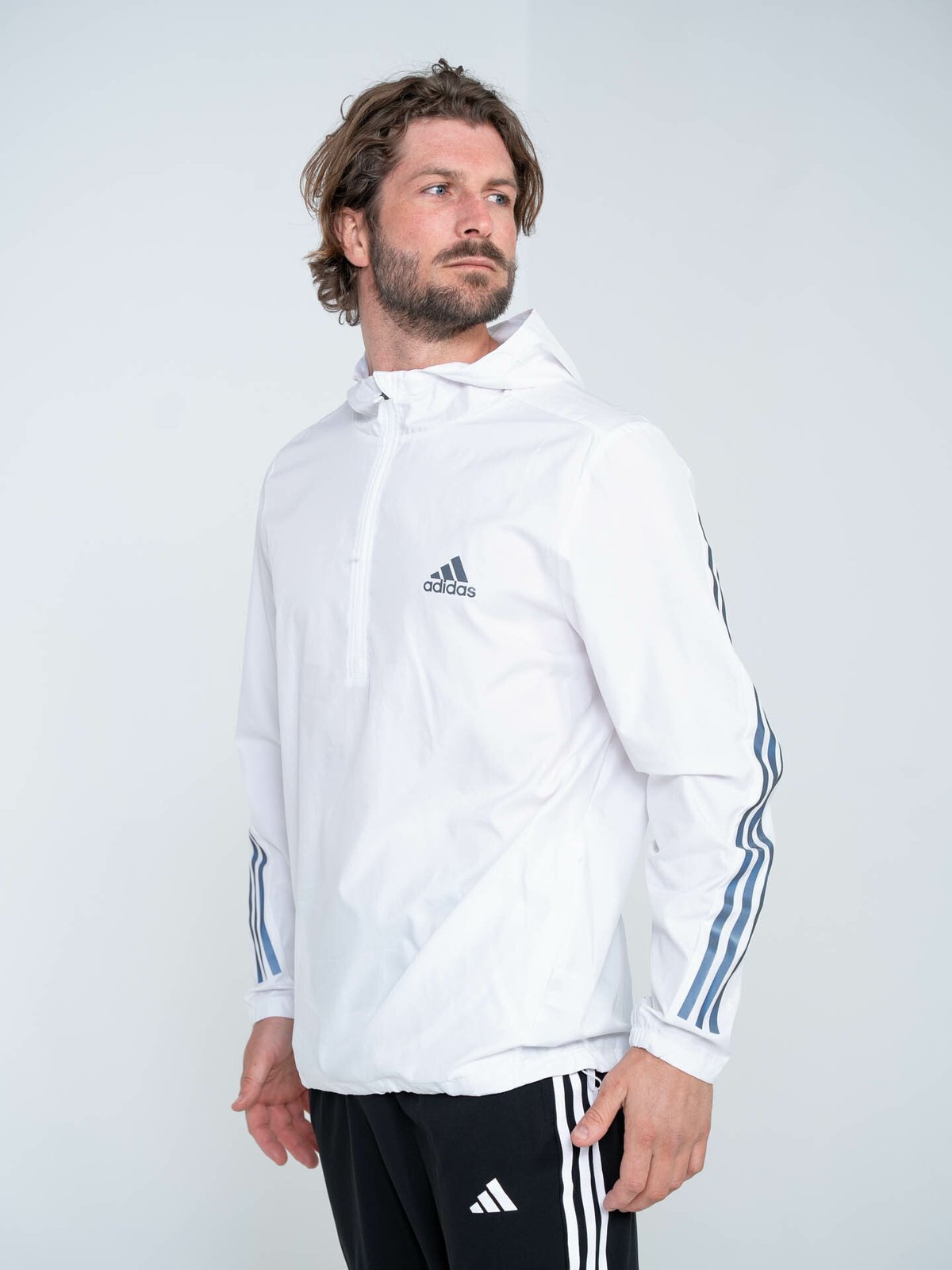 adidas Run Icons Jacket White