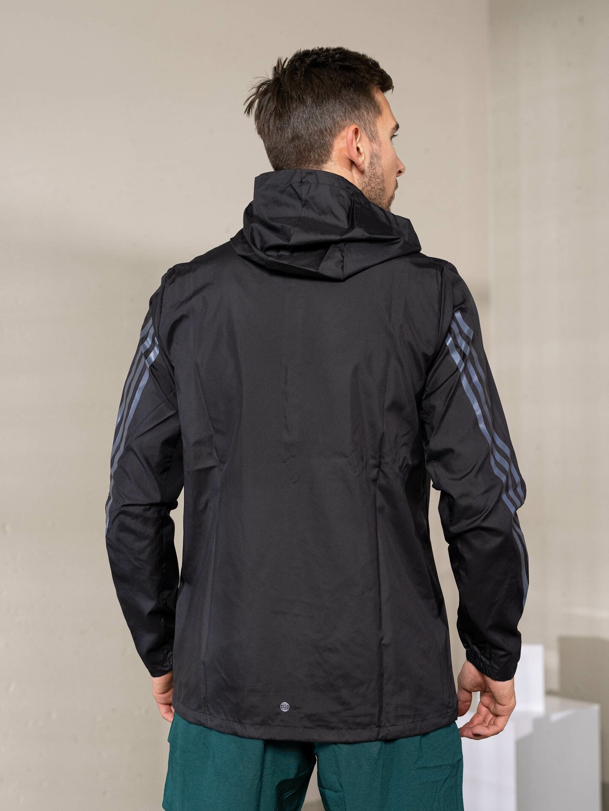 adidas Run Icons Jacket Black