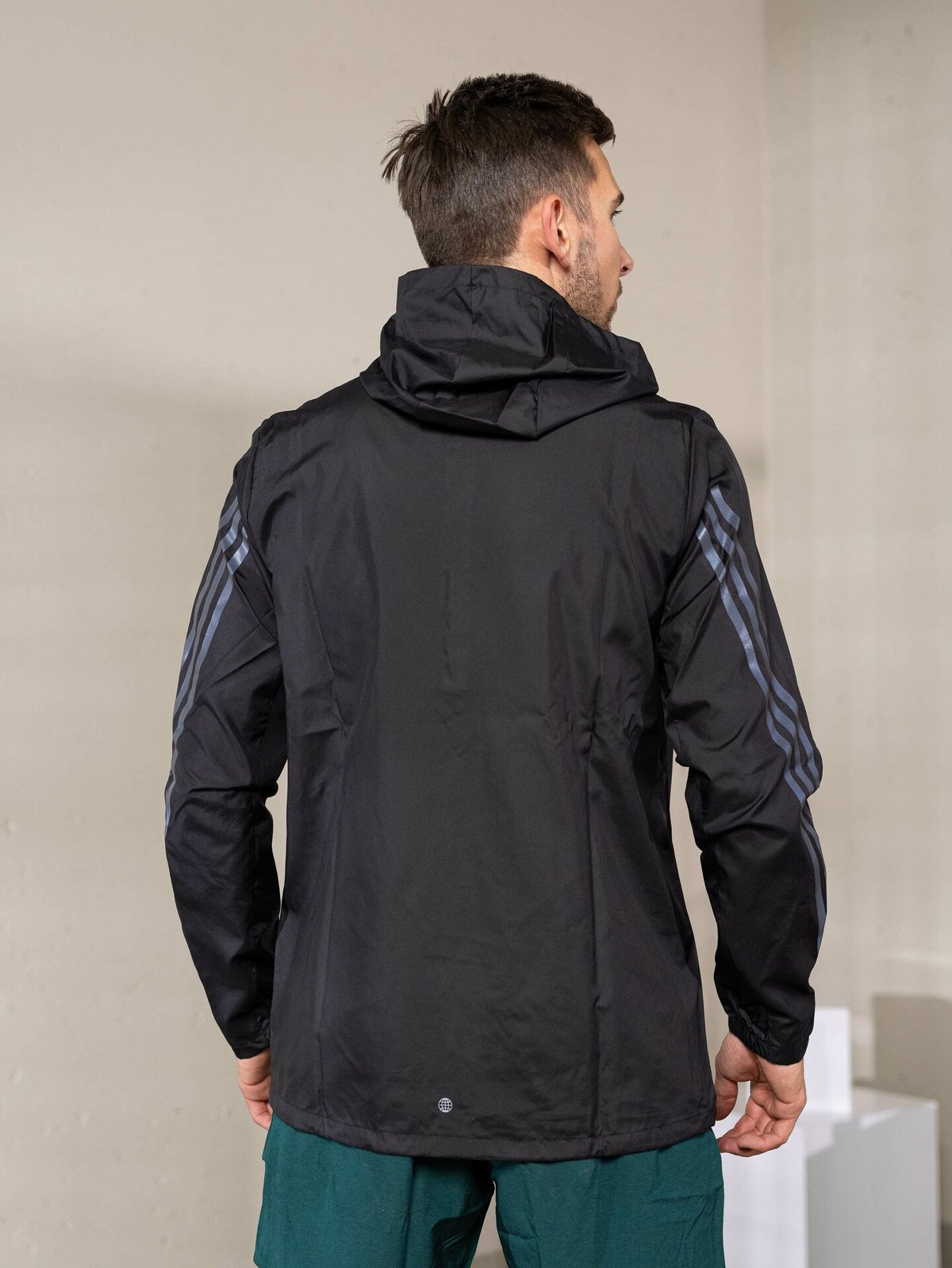 adidas Run Icons Jacket Black